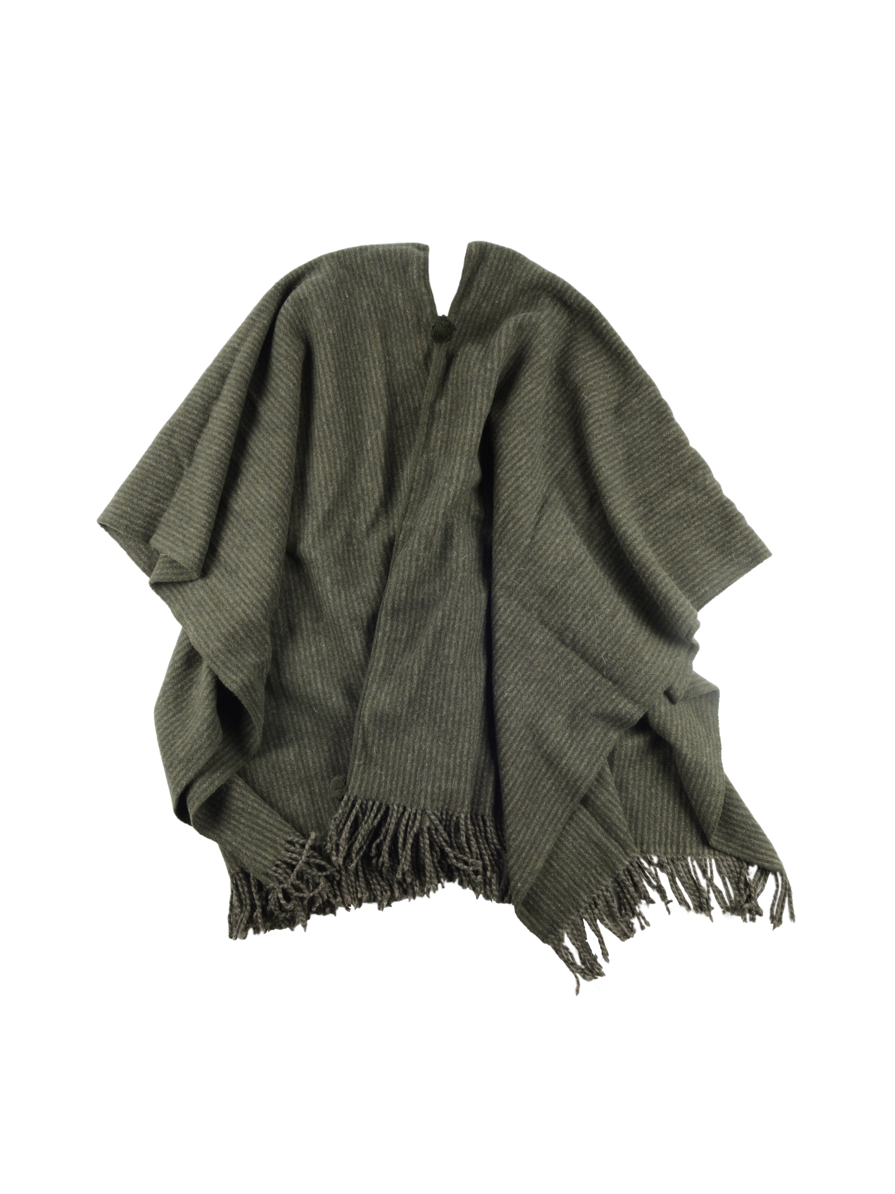 El Solitario Traditional Poncho Green
