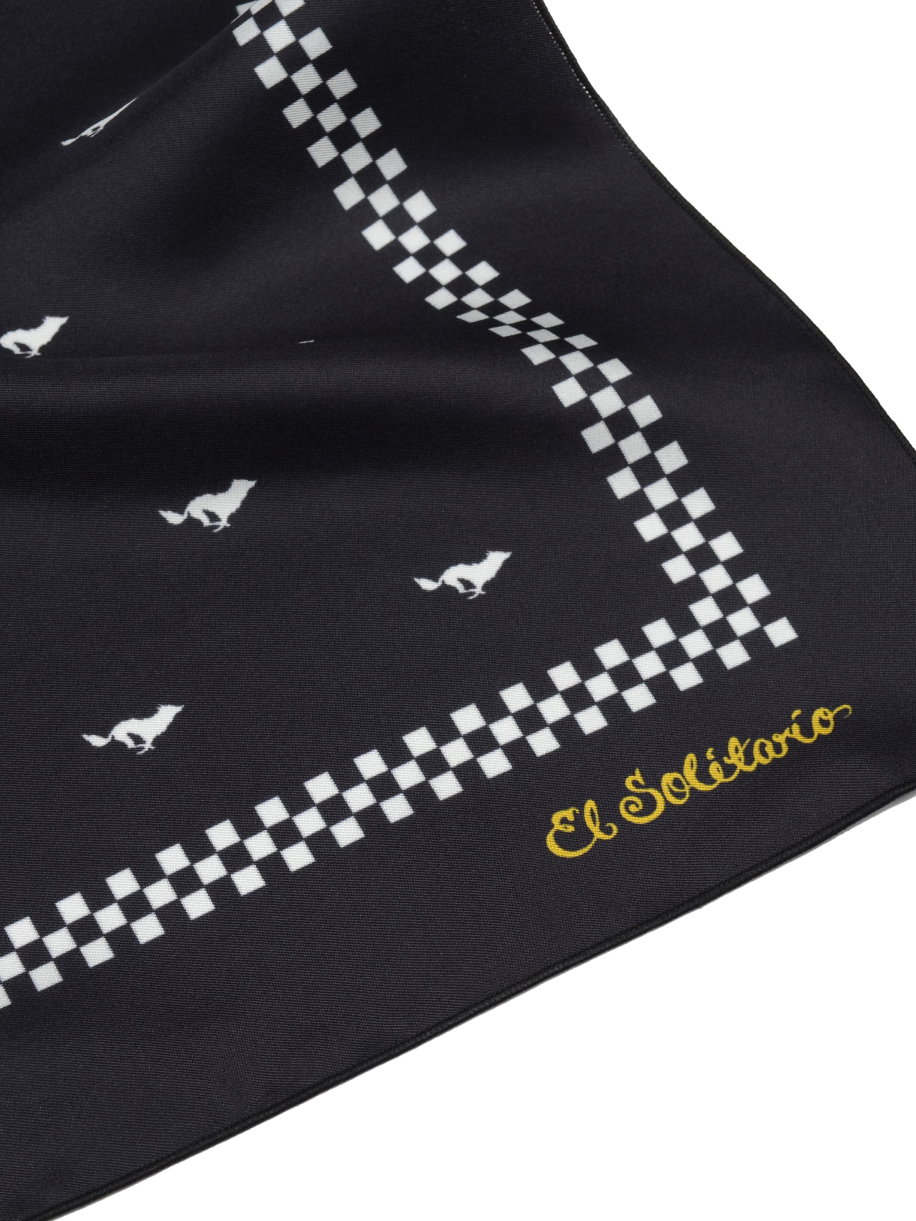 El Solitario Lobitos Black Scarf