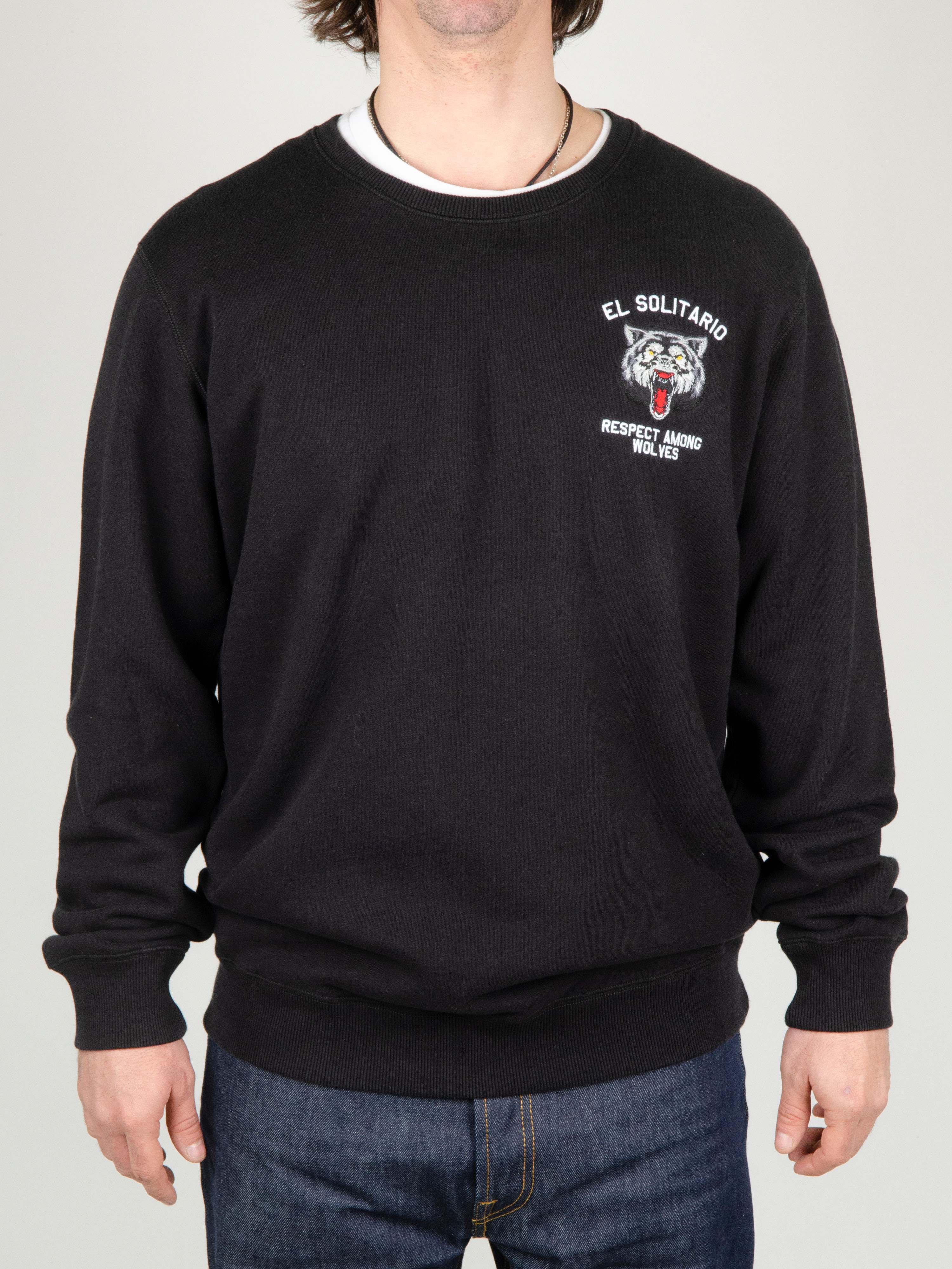 N.O.S. Respect Black Sweatshirt