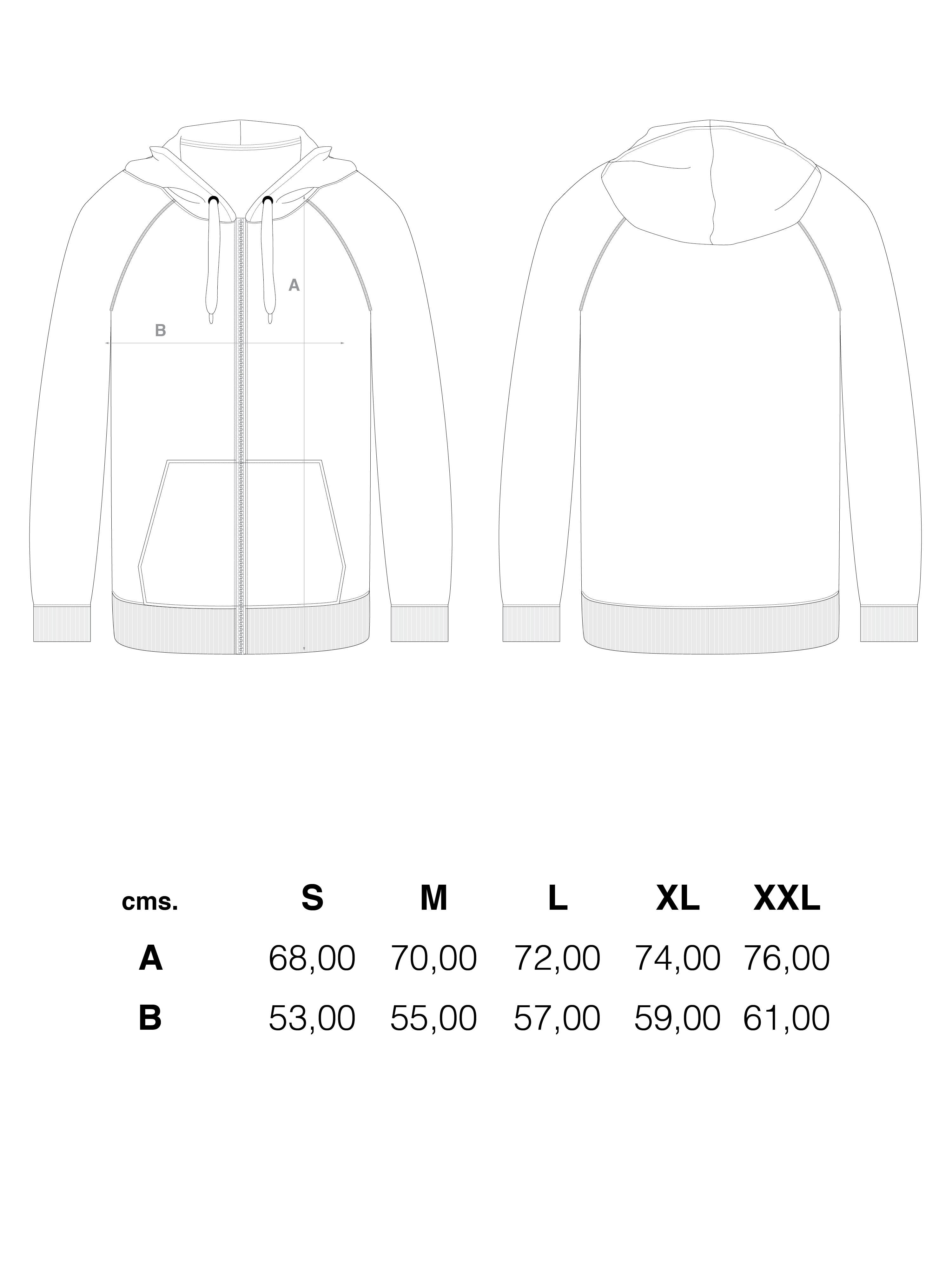 N.O.S. Respect Hoodie Sweatshirt