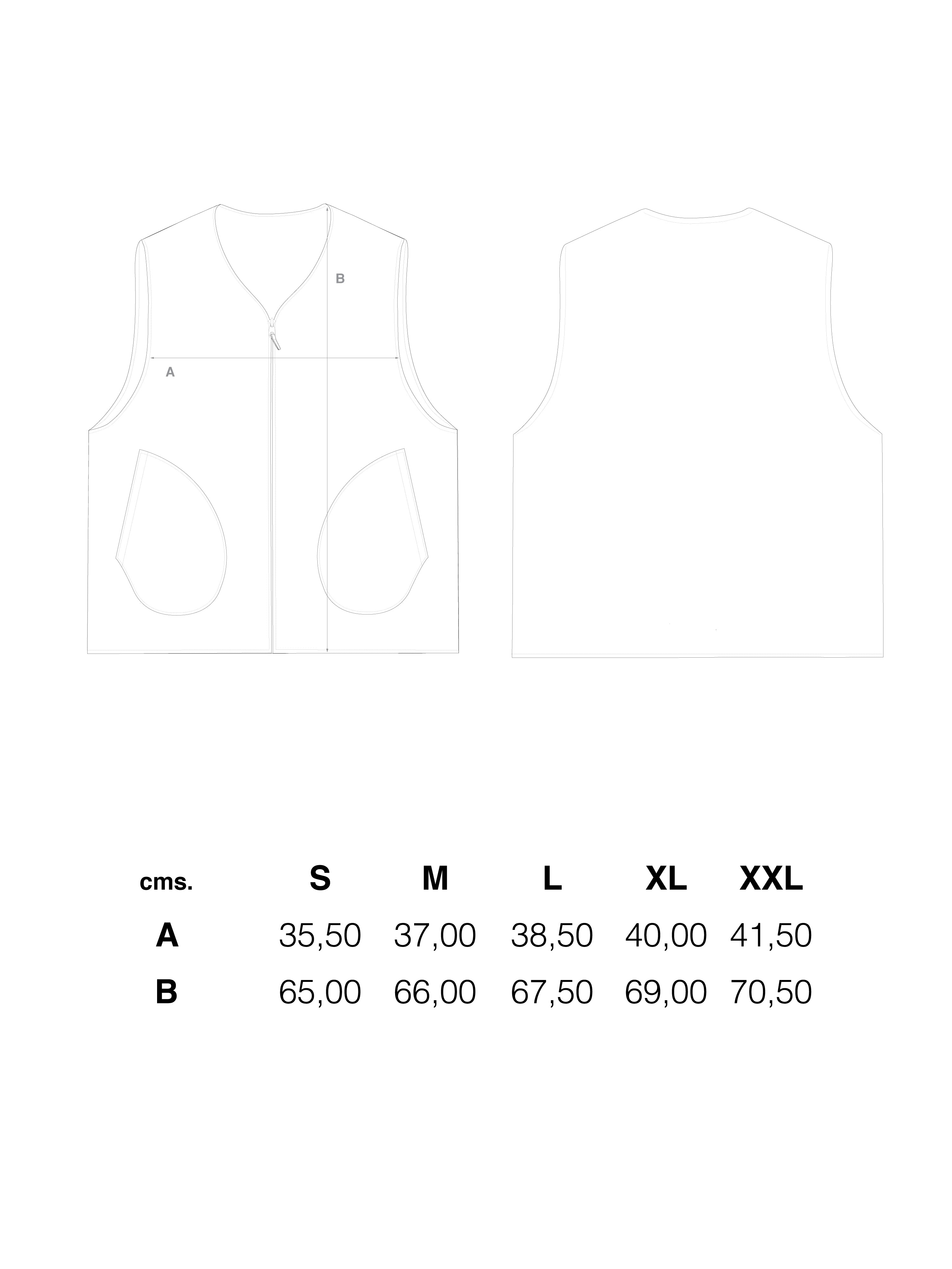 N.O.S. Rod Reversible Vest in XXL