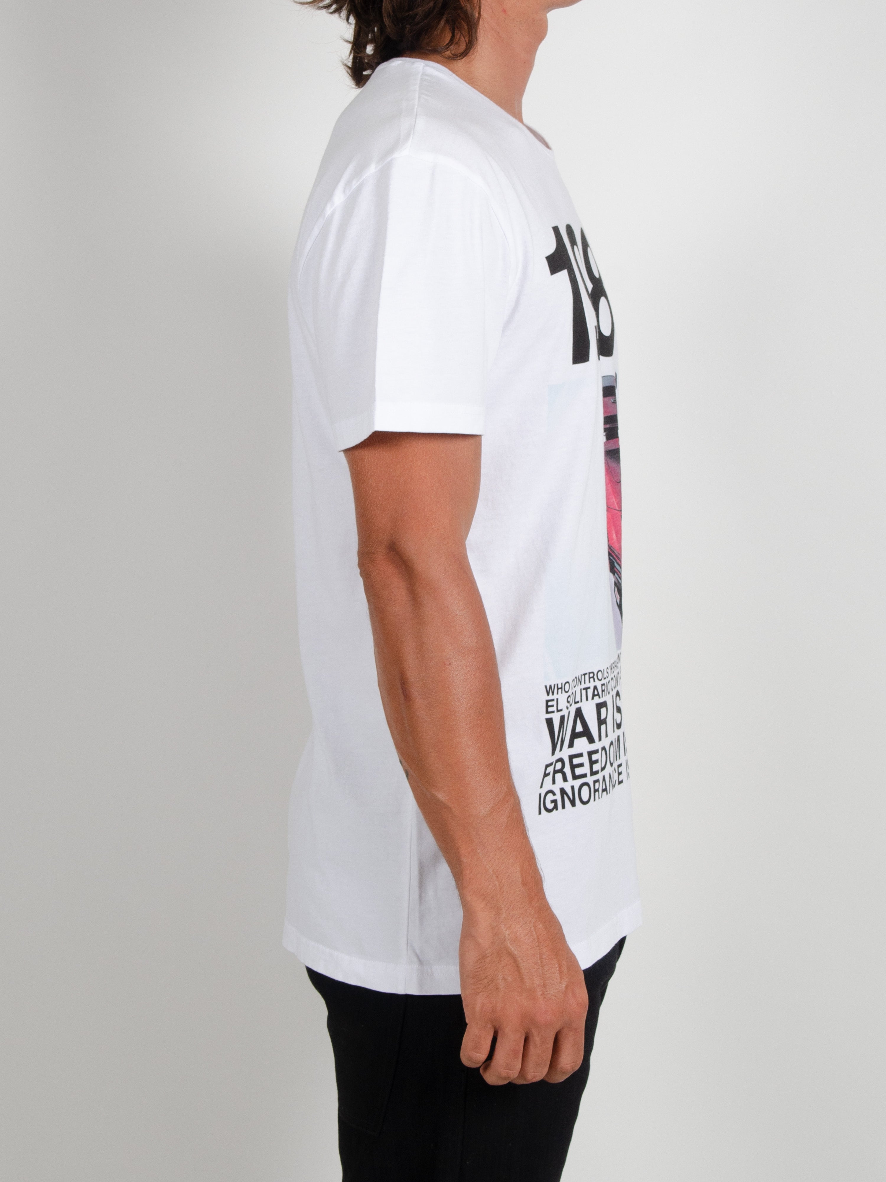 El Solitario 1984. 100% Cotton T-Shirt. Side