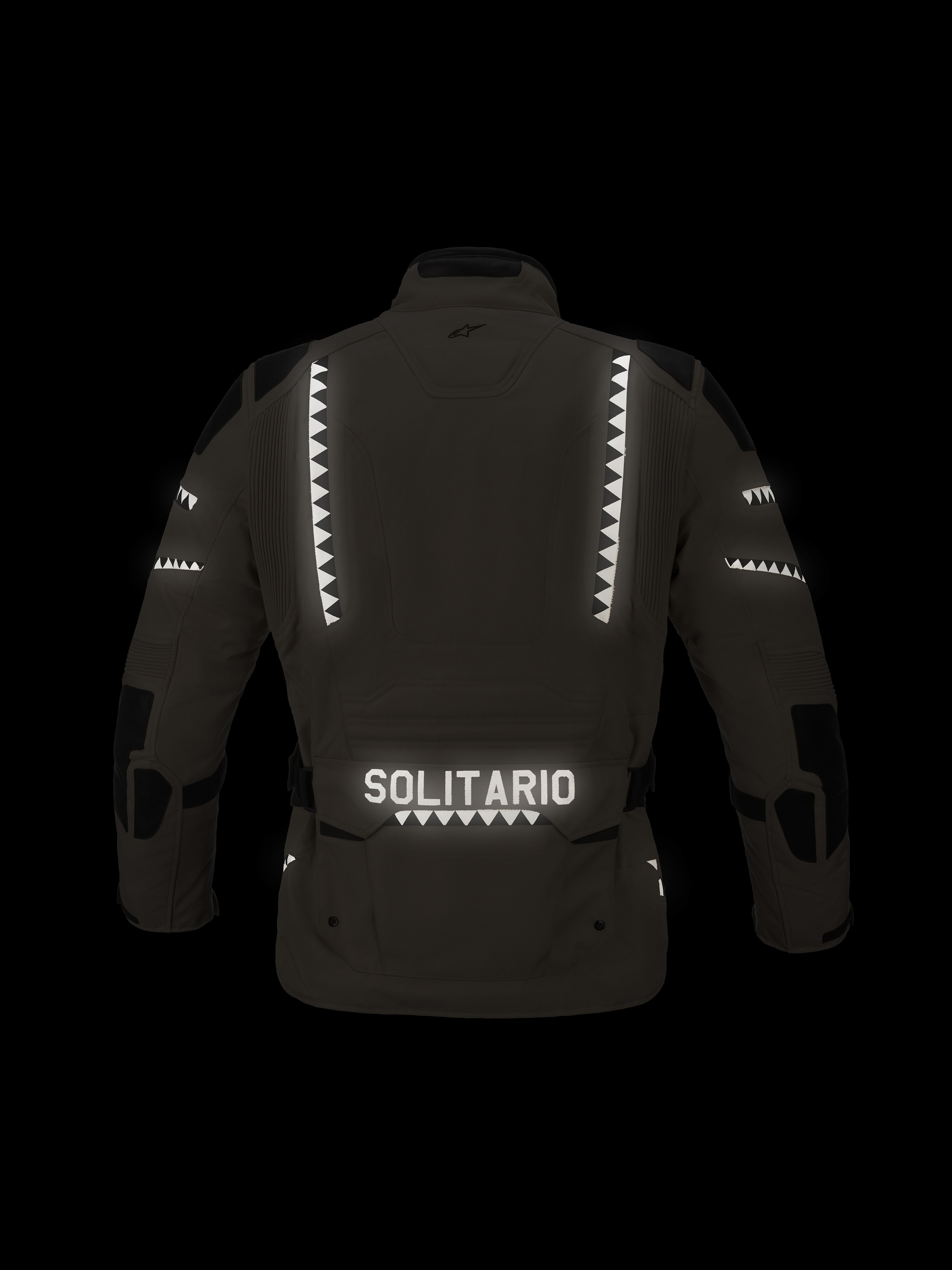 El Solitario Mowat Drystar® Sand Jacket X Alpinestars. Reflective Back