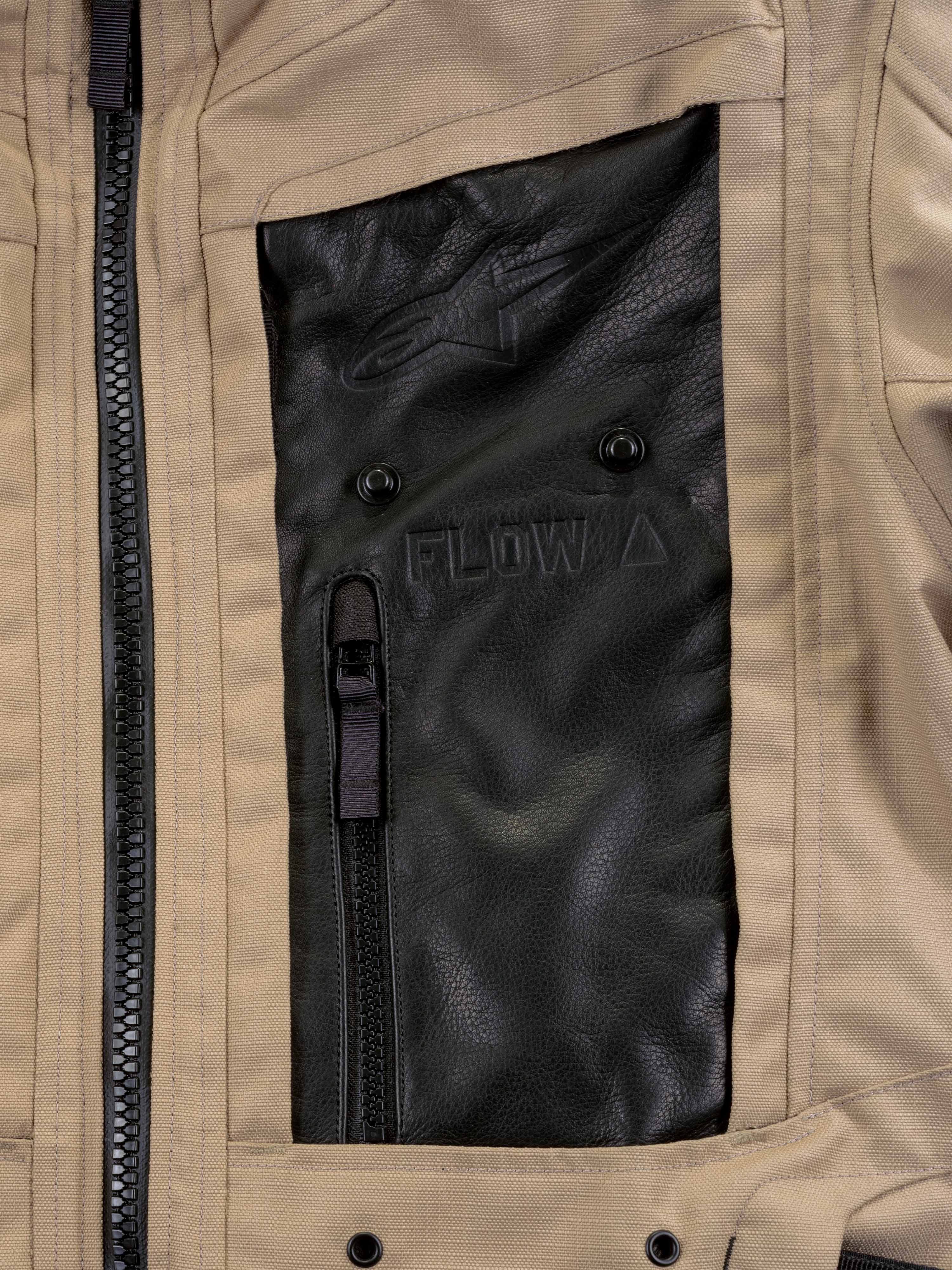El Solitario Mowat Drystar® Sand Jacket X Alpinestars. Detail 2