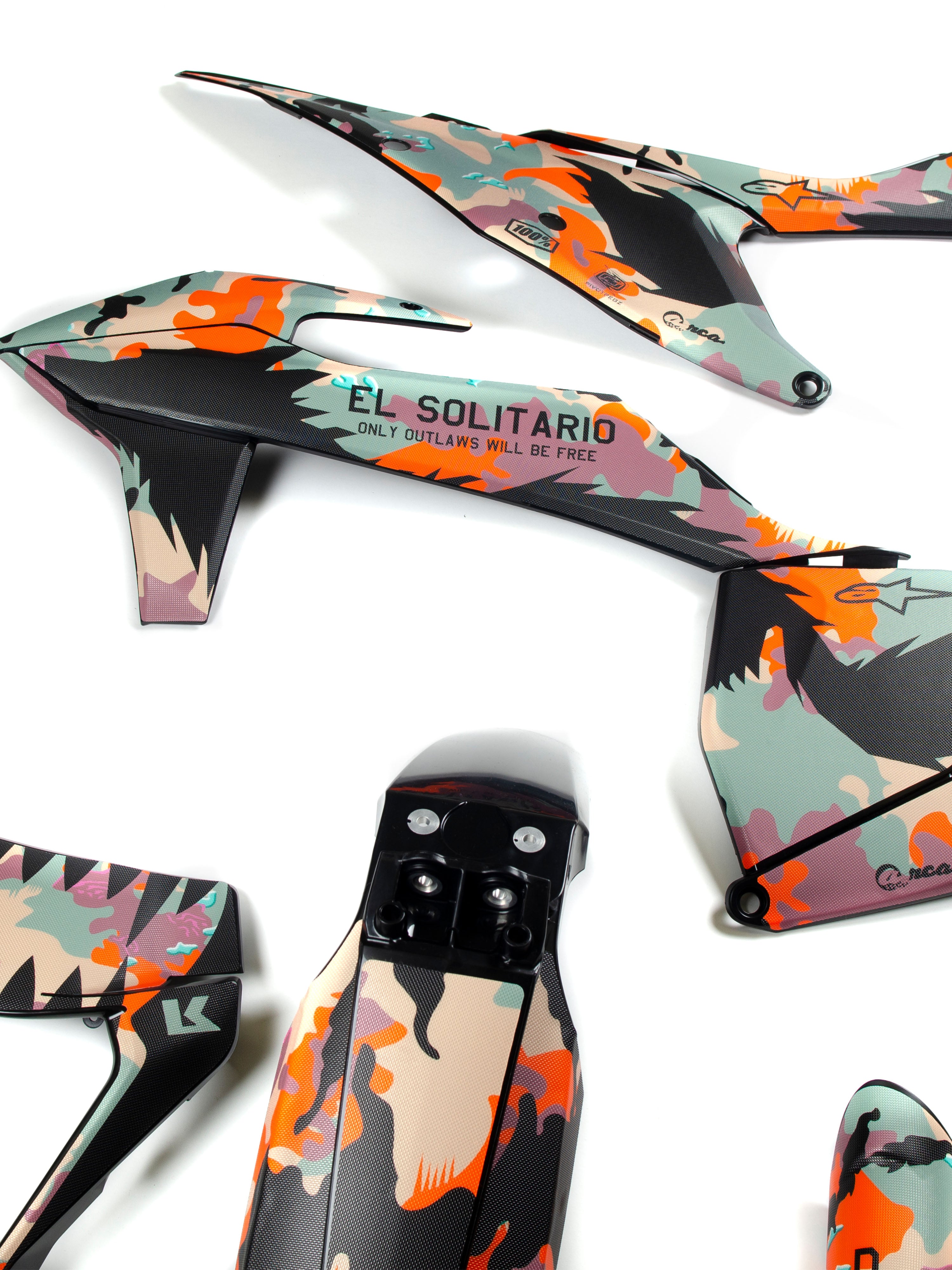 El Solitario Outlaws Graphic Kit