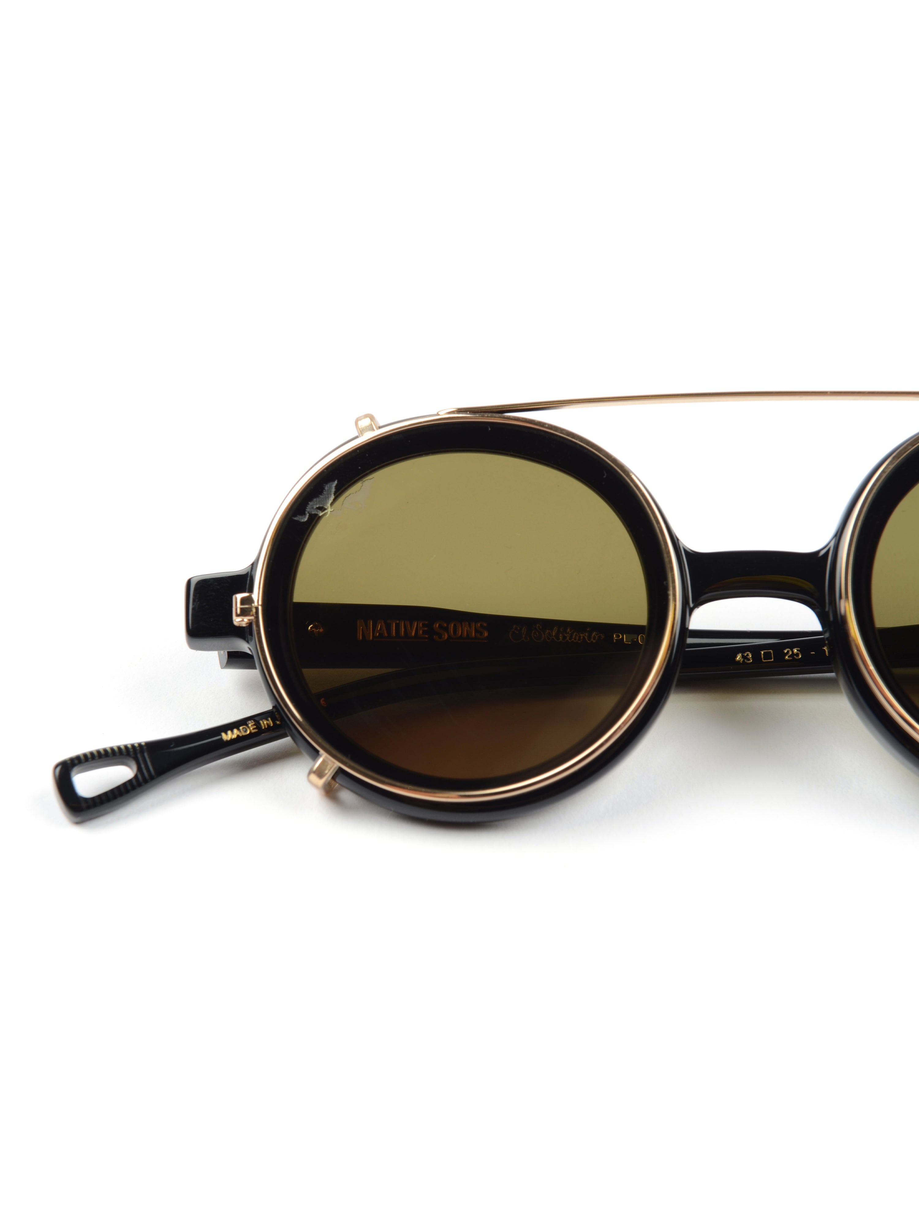 El Solitario X Native Sons Eyewear Black