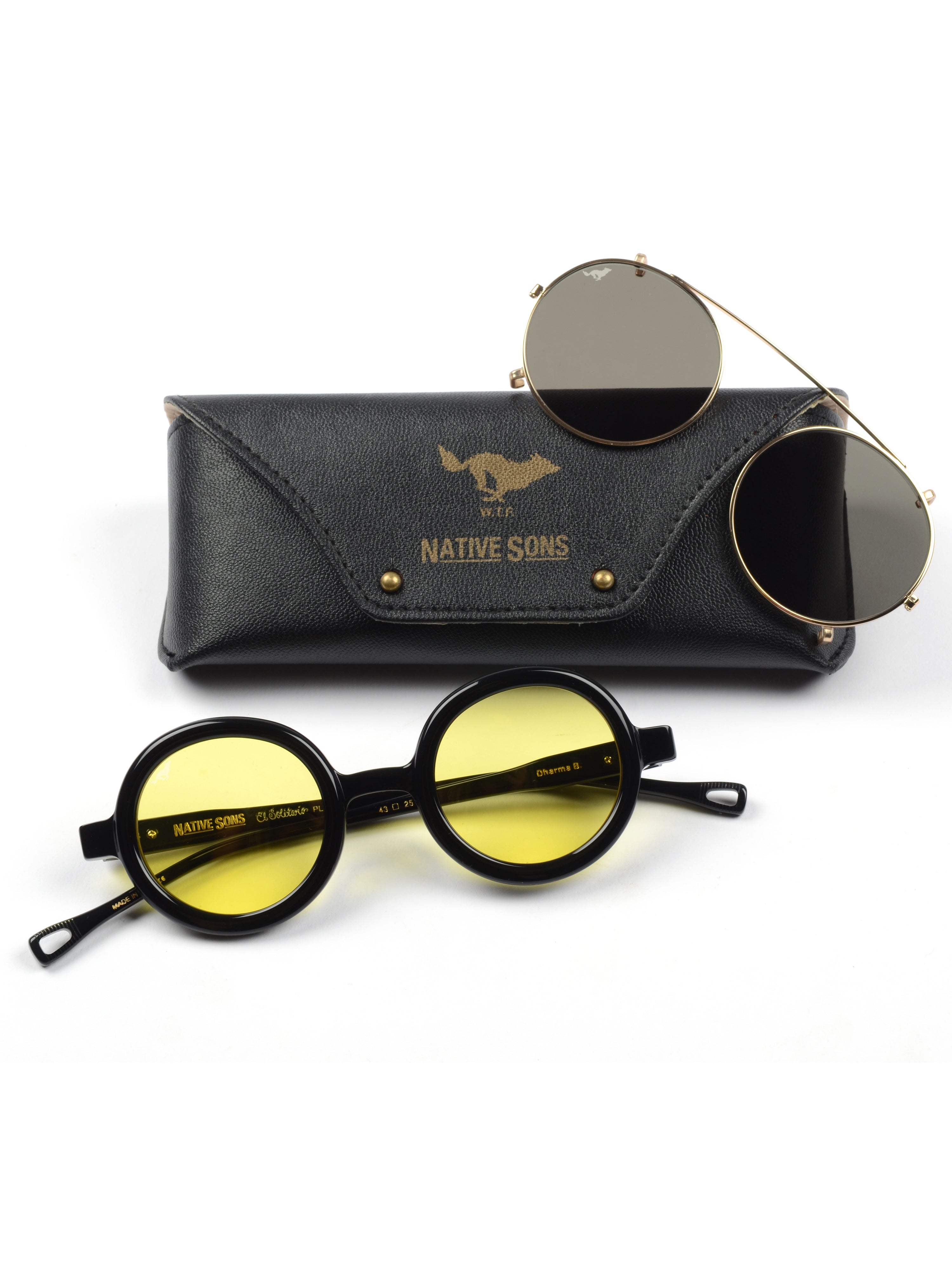 El Solitario X Native Sons Eyewear Black