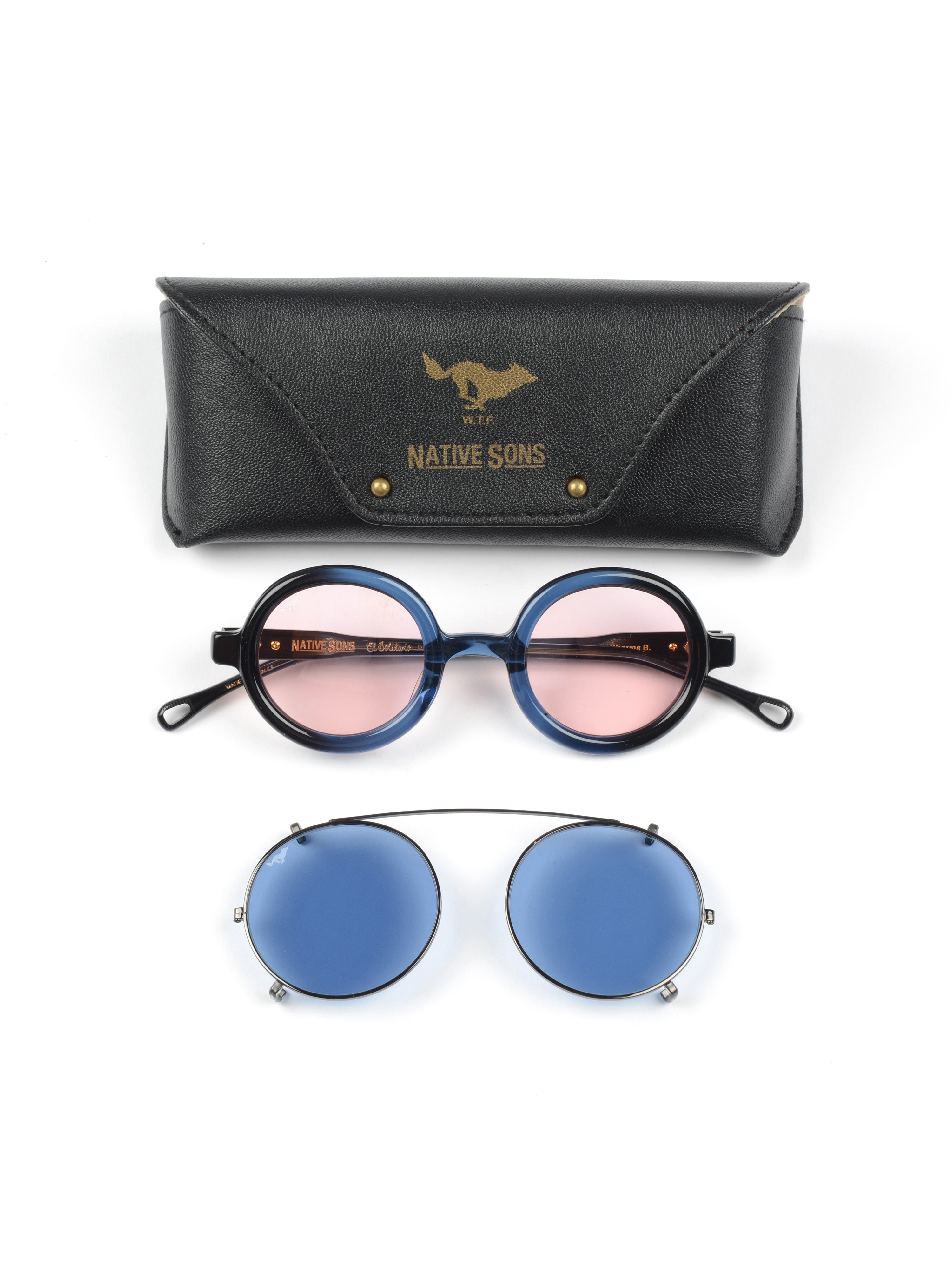 El Solitario X Native Sons Eyewear Blue
