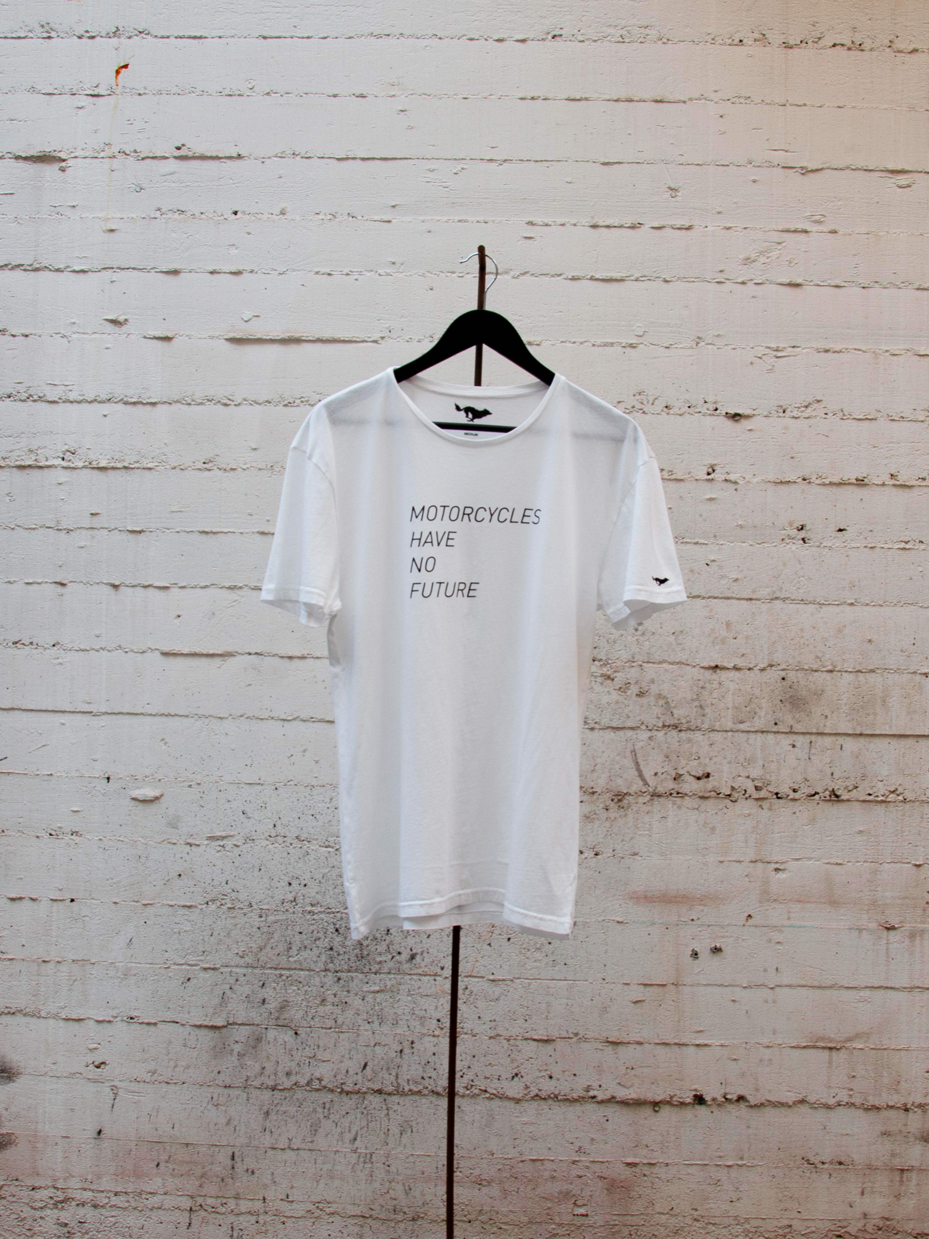 No Future White T-Shirt | El Solitario