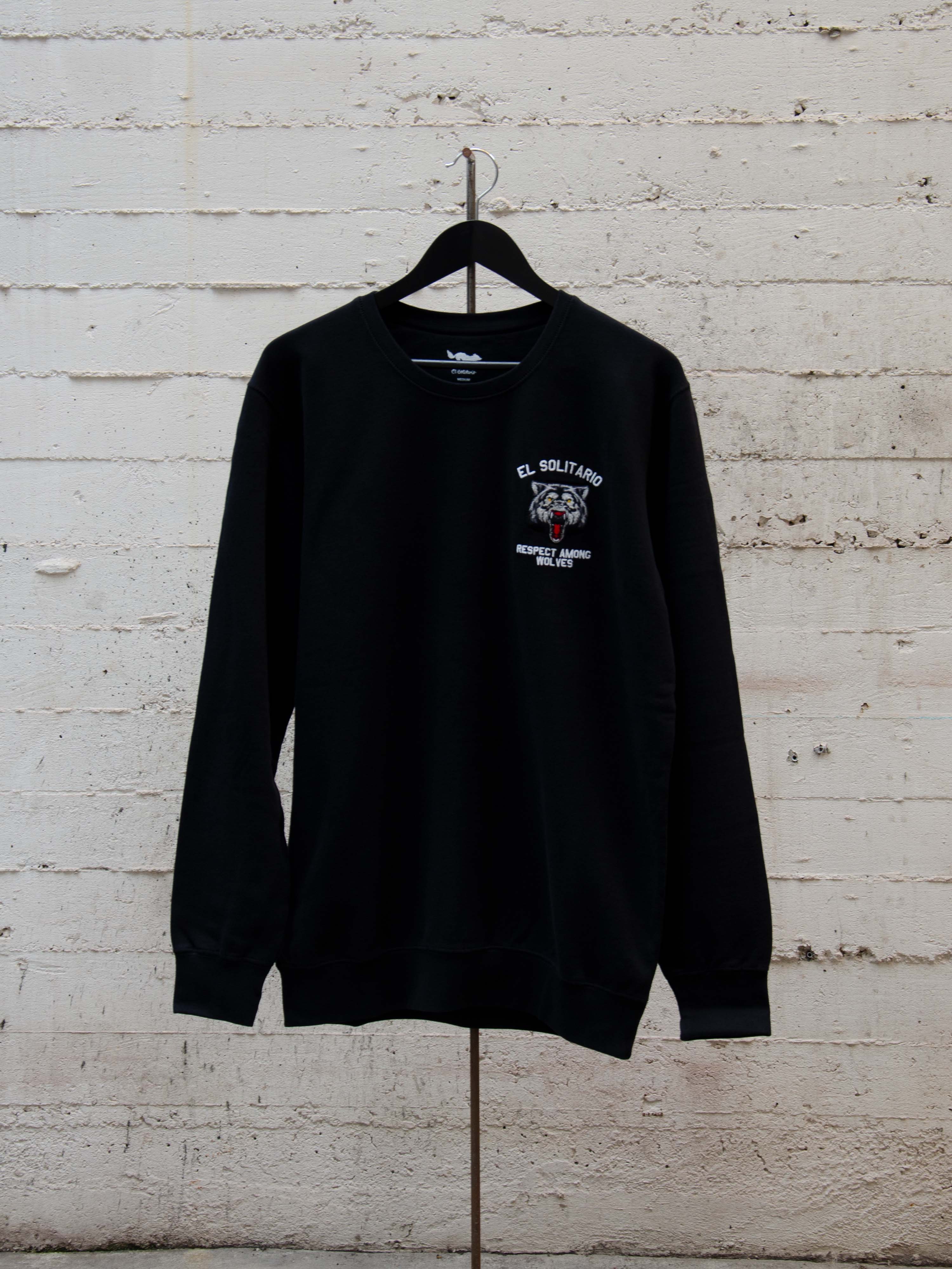 N.O.S. Respect Black Sweatshirt