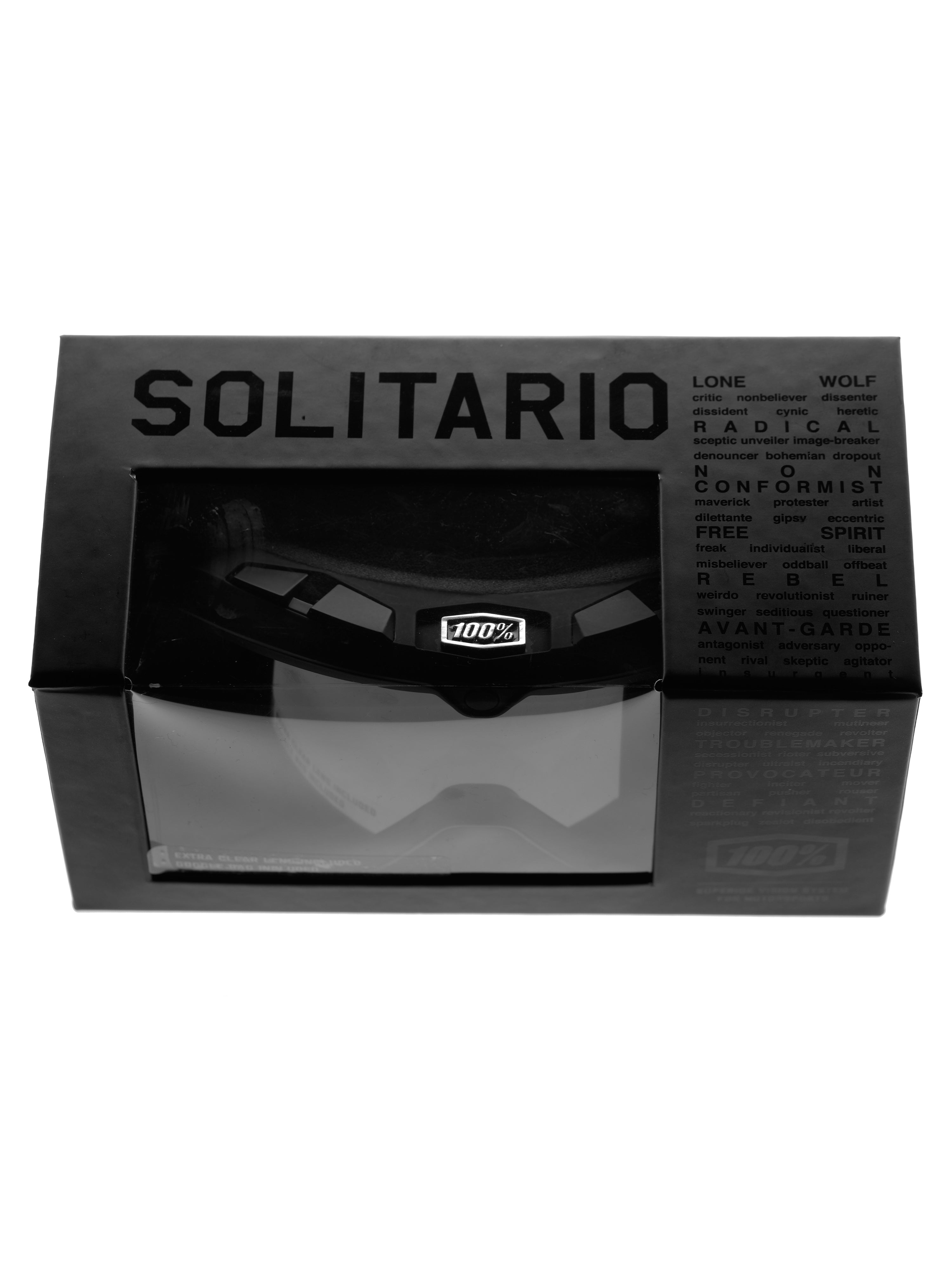 RIDE 100% X El Solitario Barstow Goggles