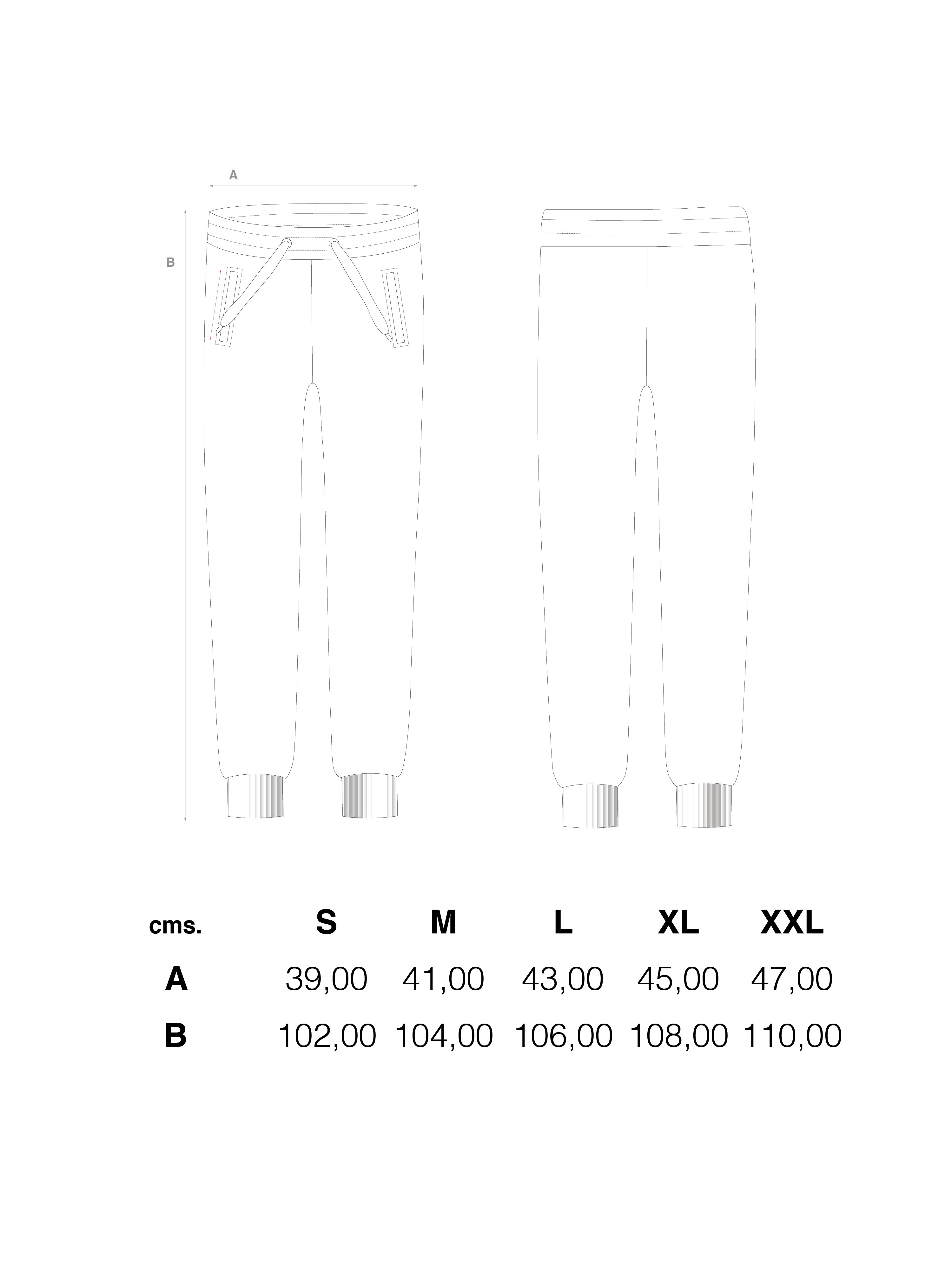 N.O.S. Balboa Embroidered Grey Jogger