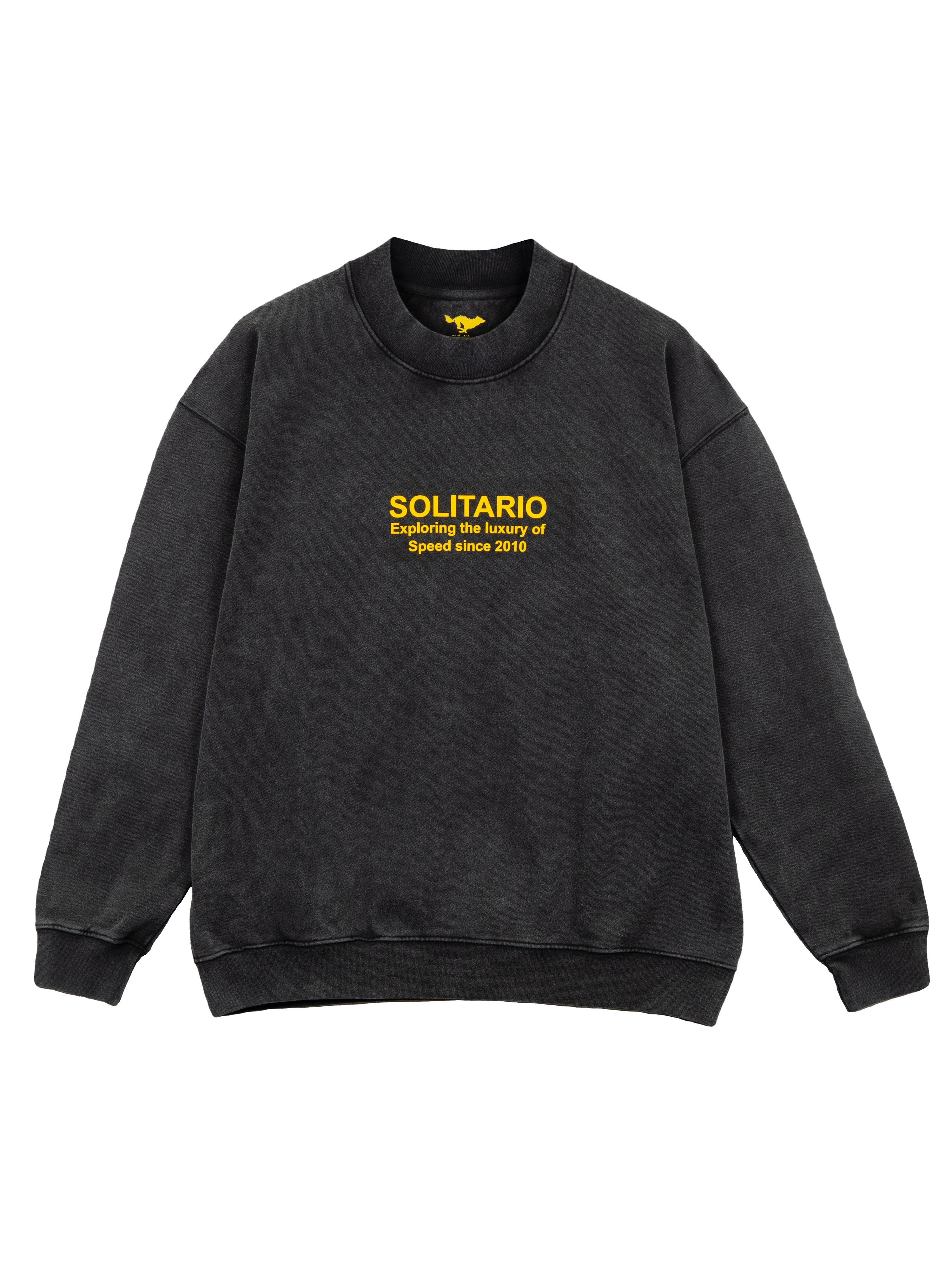N.O.S. Black Moto Sweatshirt