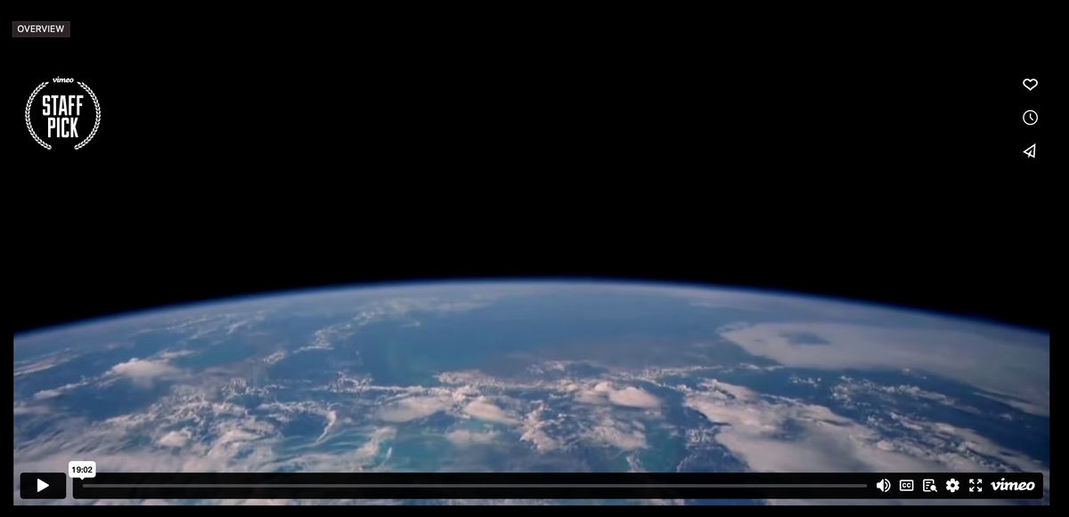 THE OVERVIEW EFFECT