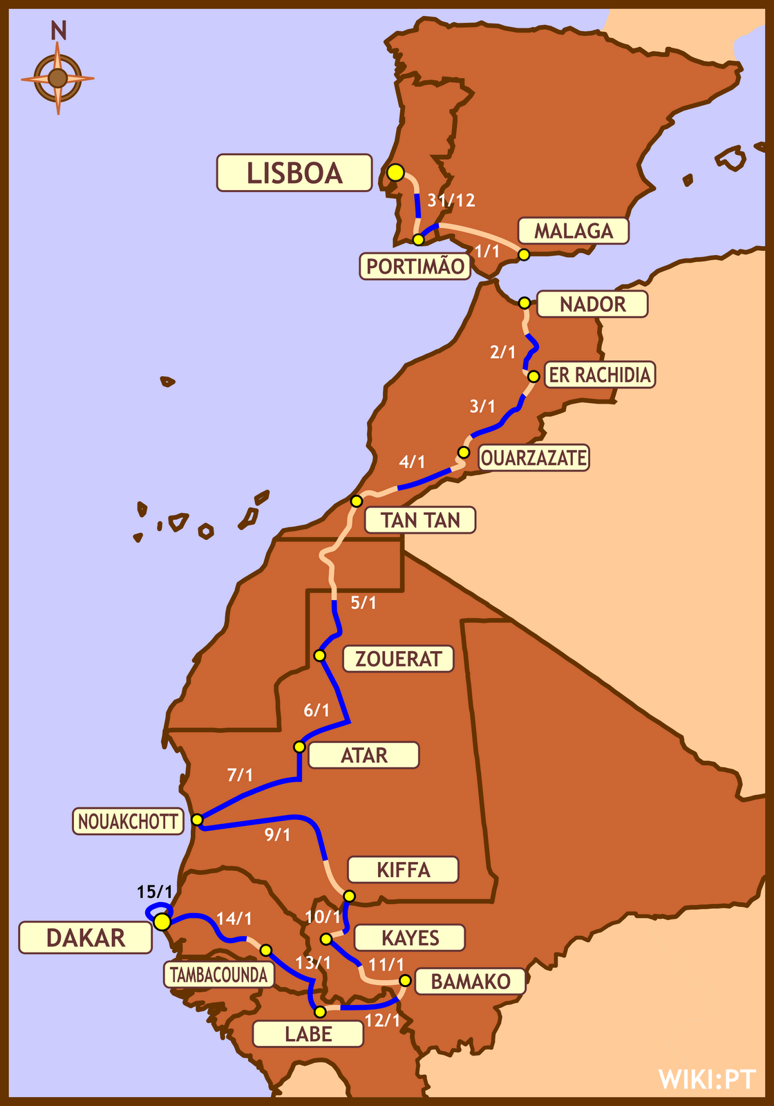PARIS-DAKAR 2006: OUARZAZATE