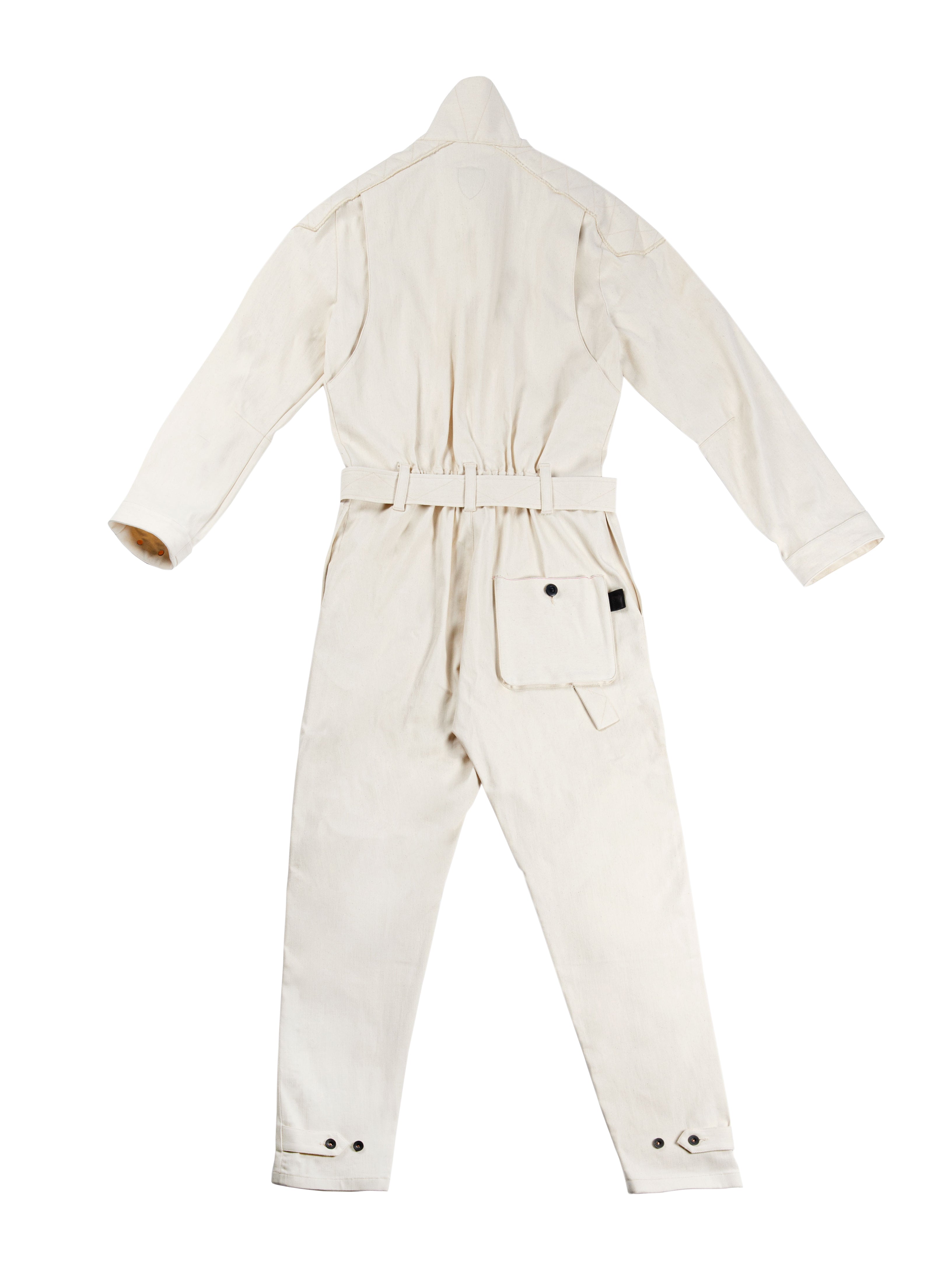 DENIM COVERALL(WHITE) サイズ3 DENIM COVERALL(WHITE) – ANCELLM