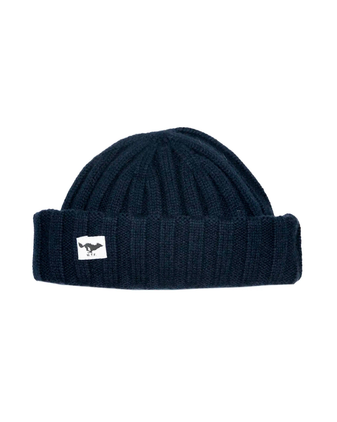 Cashmere Sailor Beanie Navy
