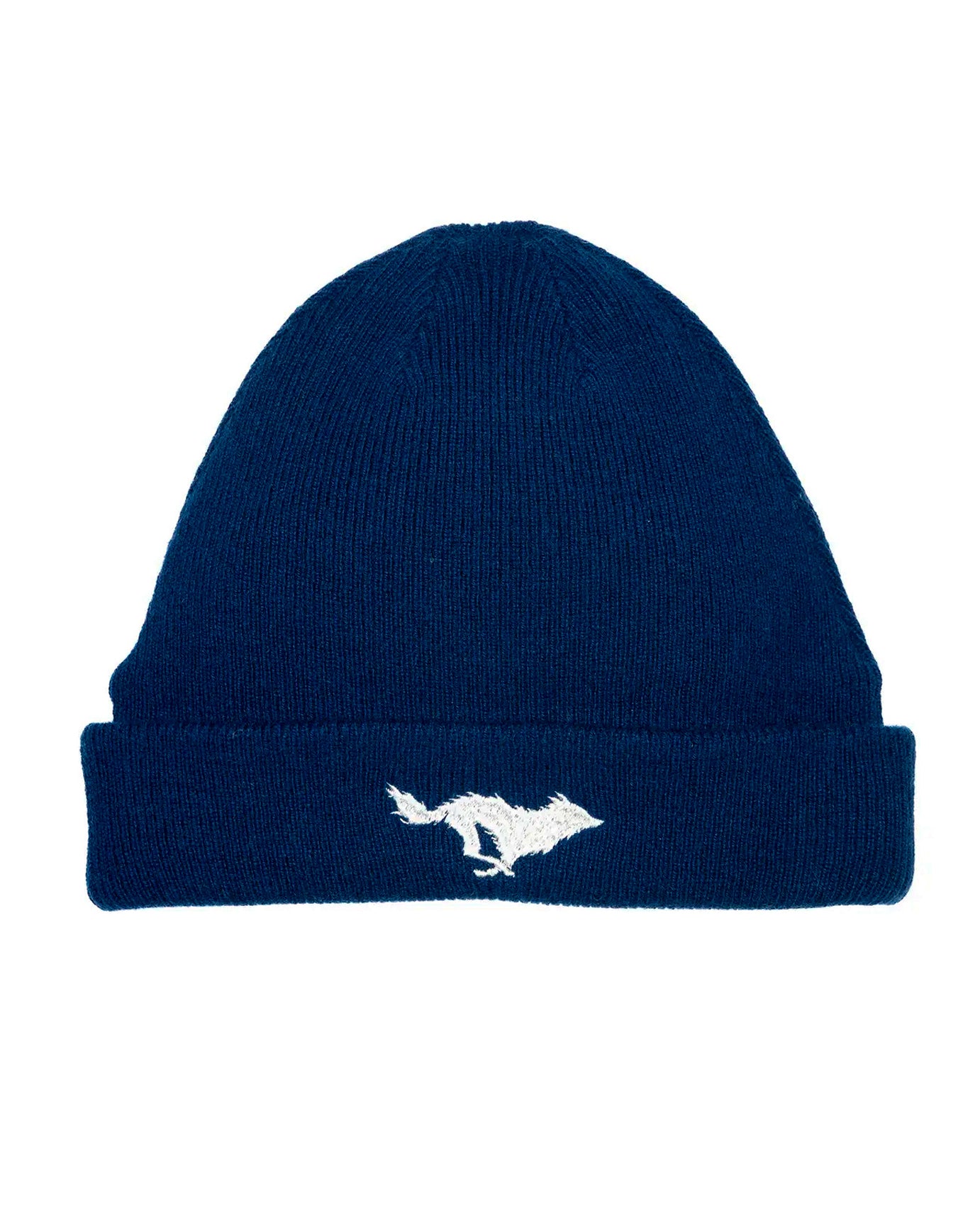 Cashmere Beanie Hat Blue