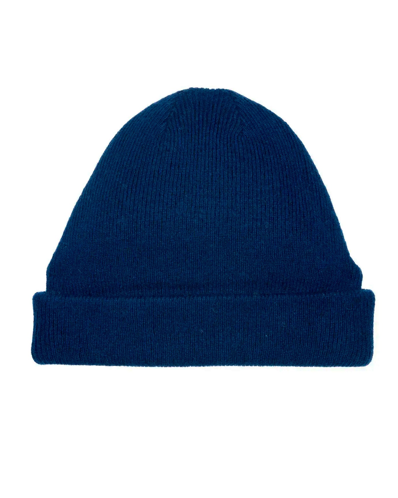 Cashmere Beanie Hat Blue