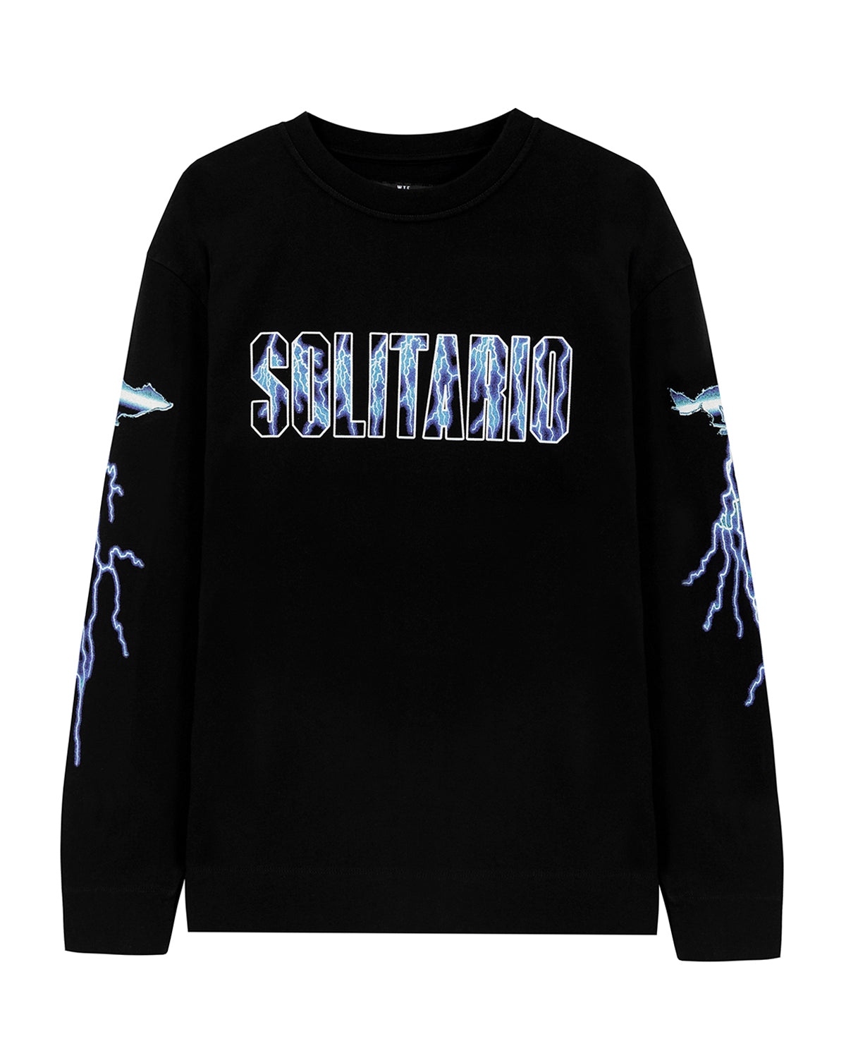 Solitario Thunder Double Knit Jersey Black