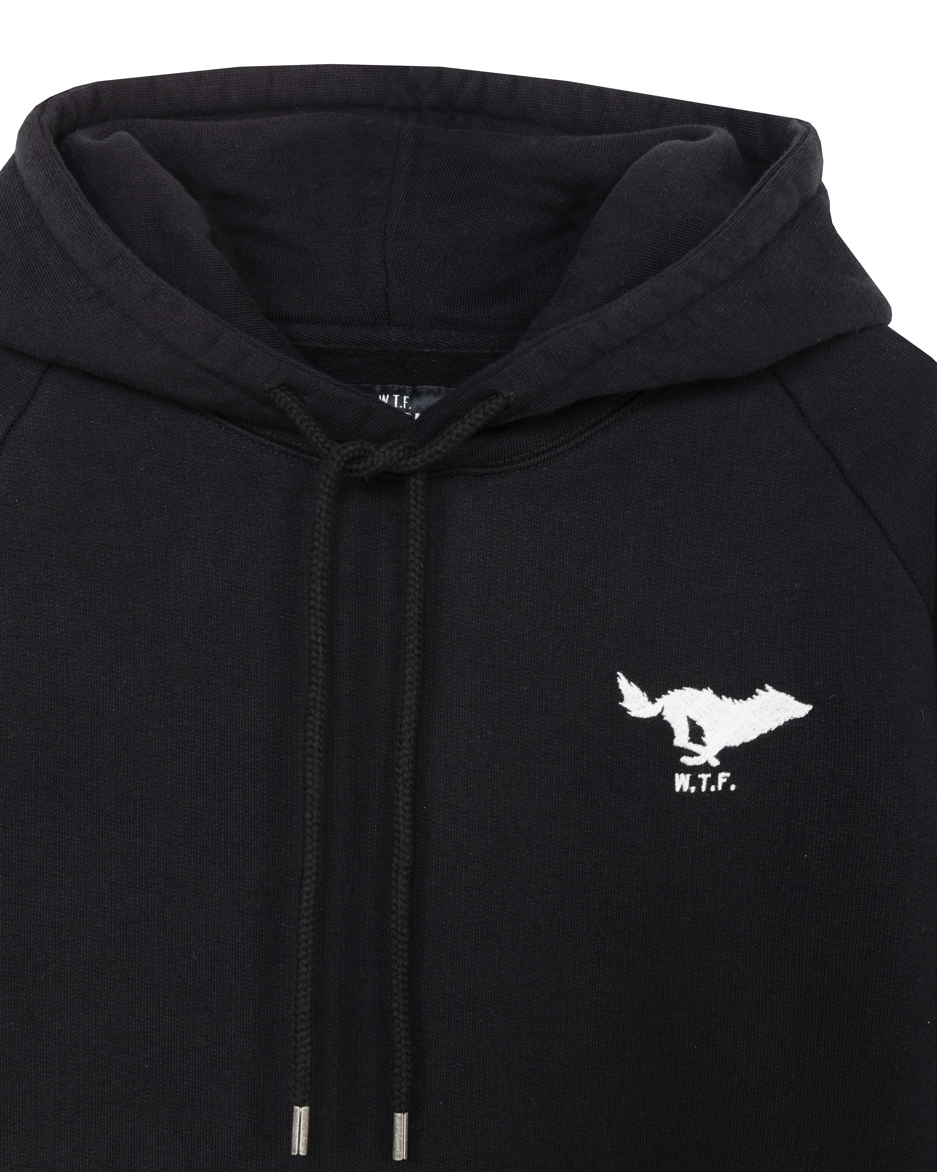 N.O.S. Balboa Embroidered Black Hoodie