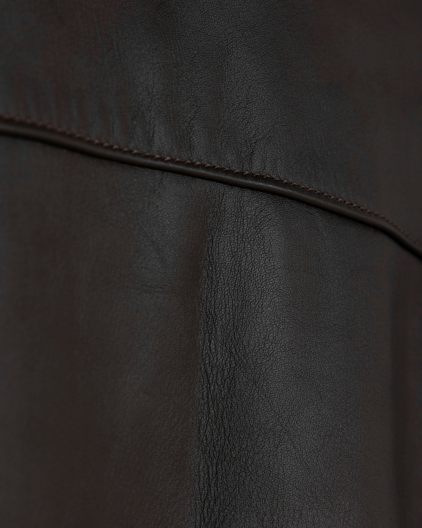 Kraken Leather Jacket Brown