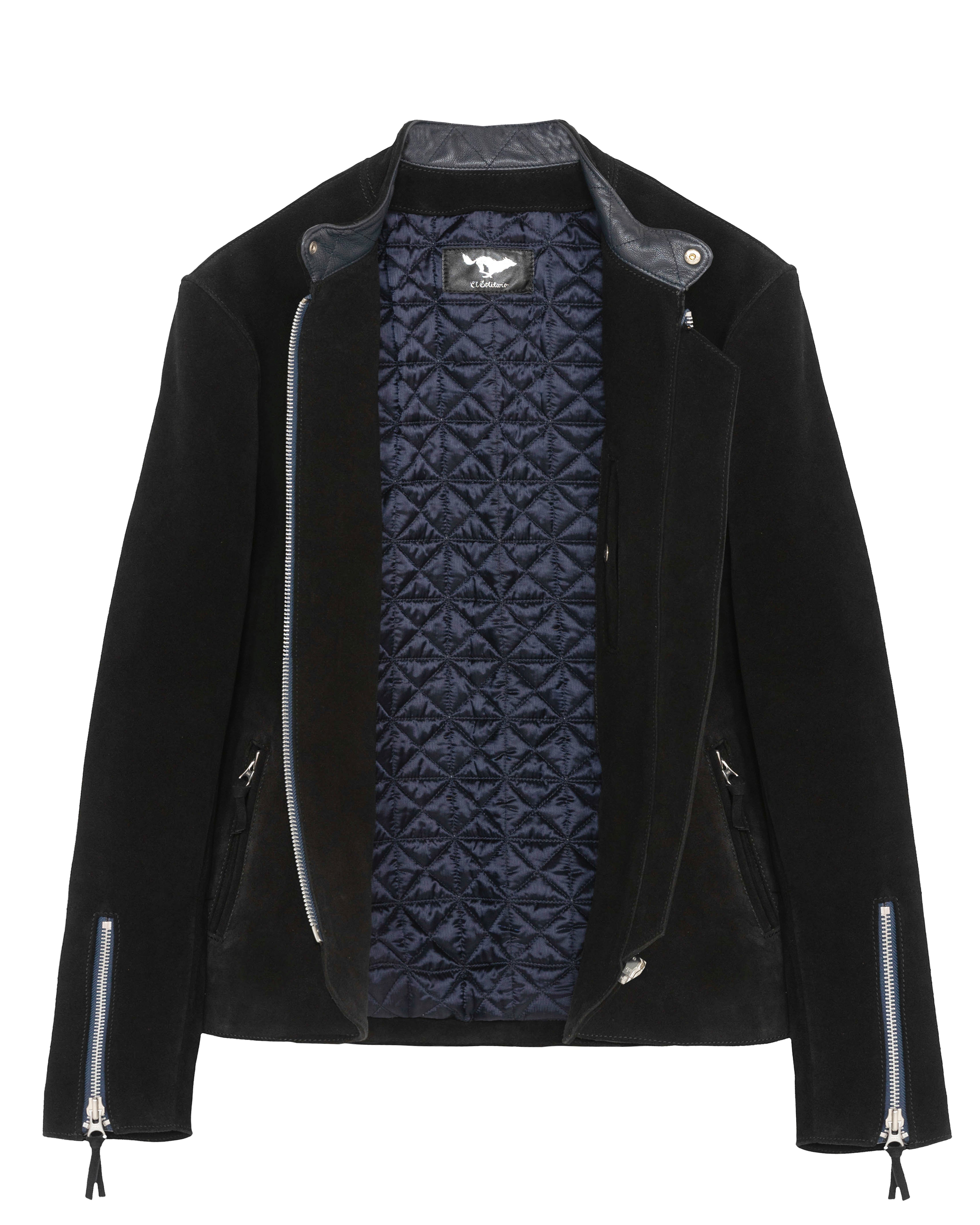 Kraken Suede Jacket Black