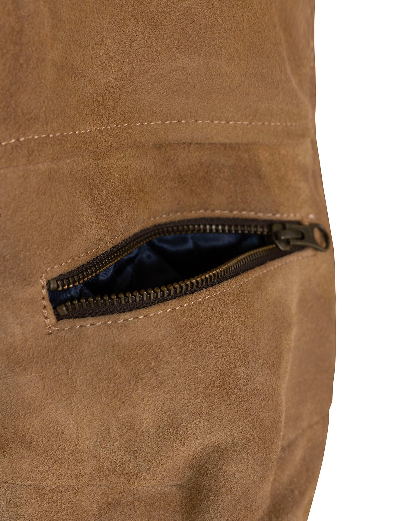 Rascal Leather Motorcycle Pants Beige