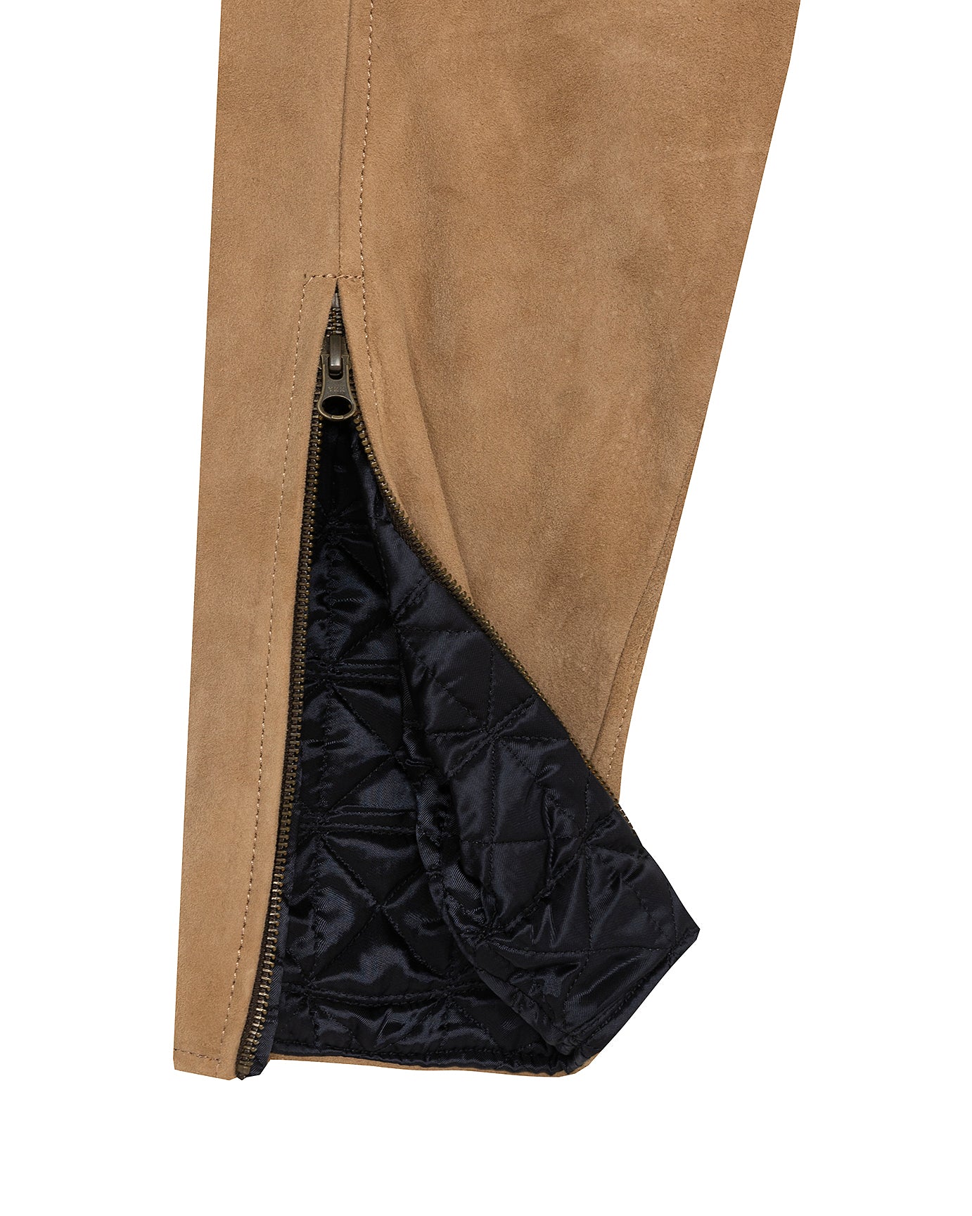 Rascal Leather Motorcycle Pants Beige