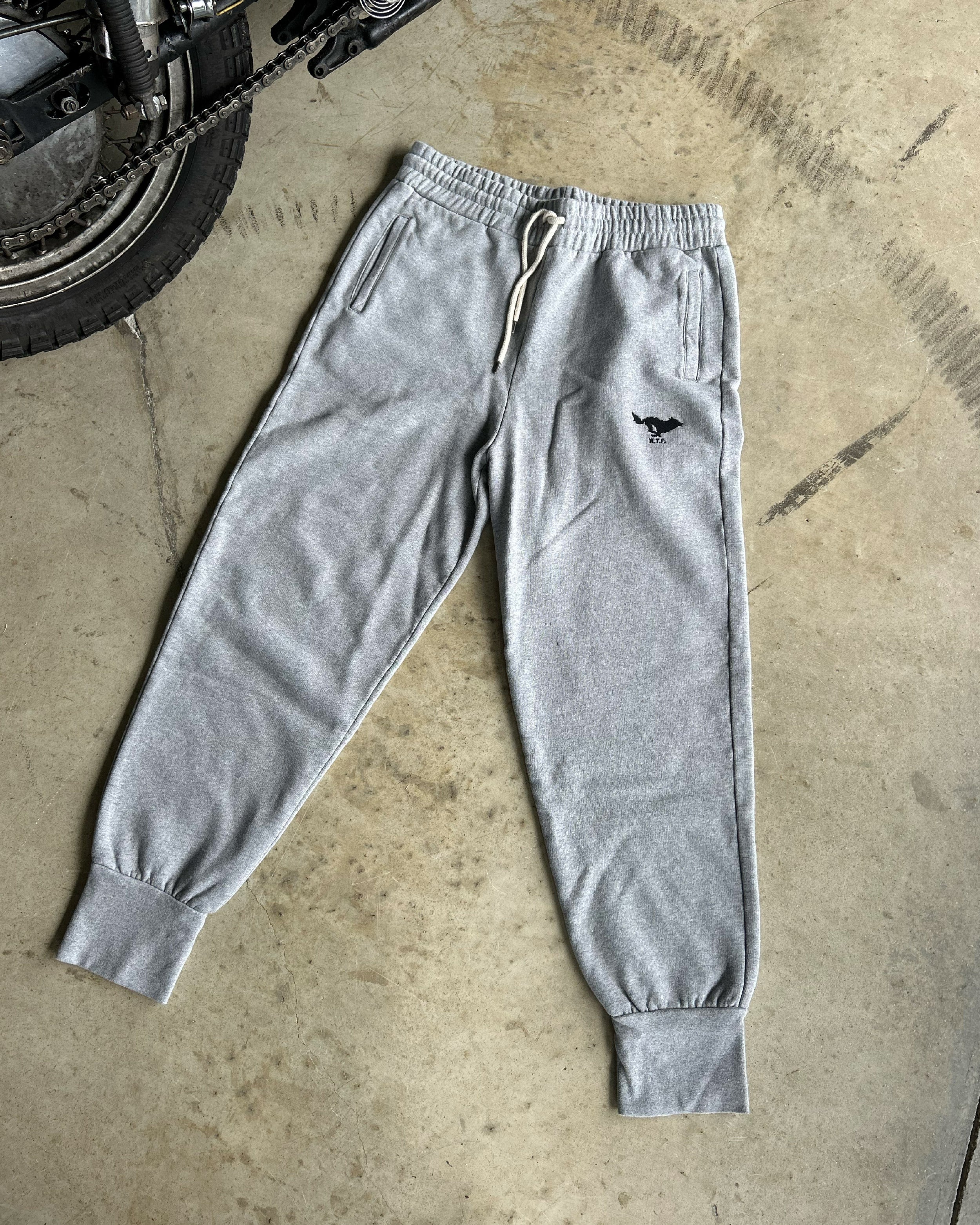 N.O.S. Balboa Embroidered Grey Jogger