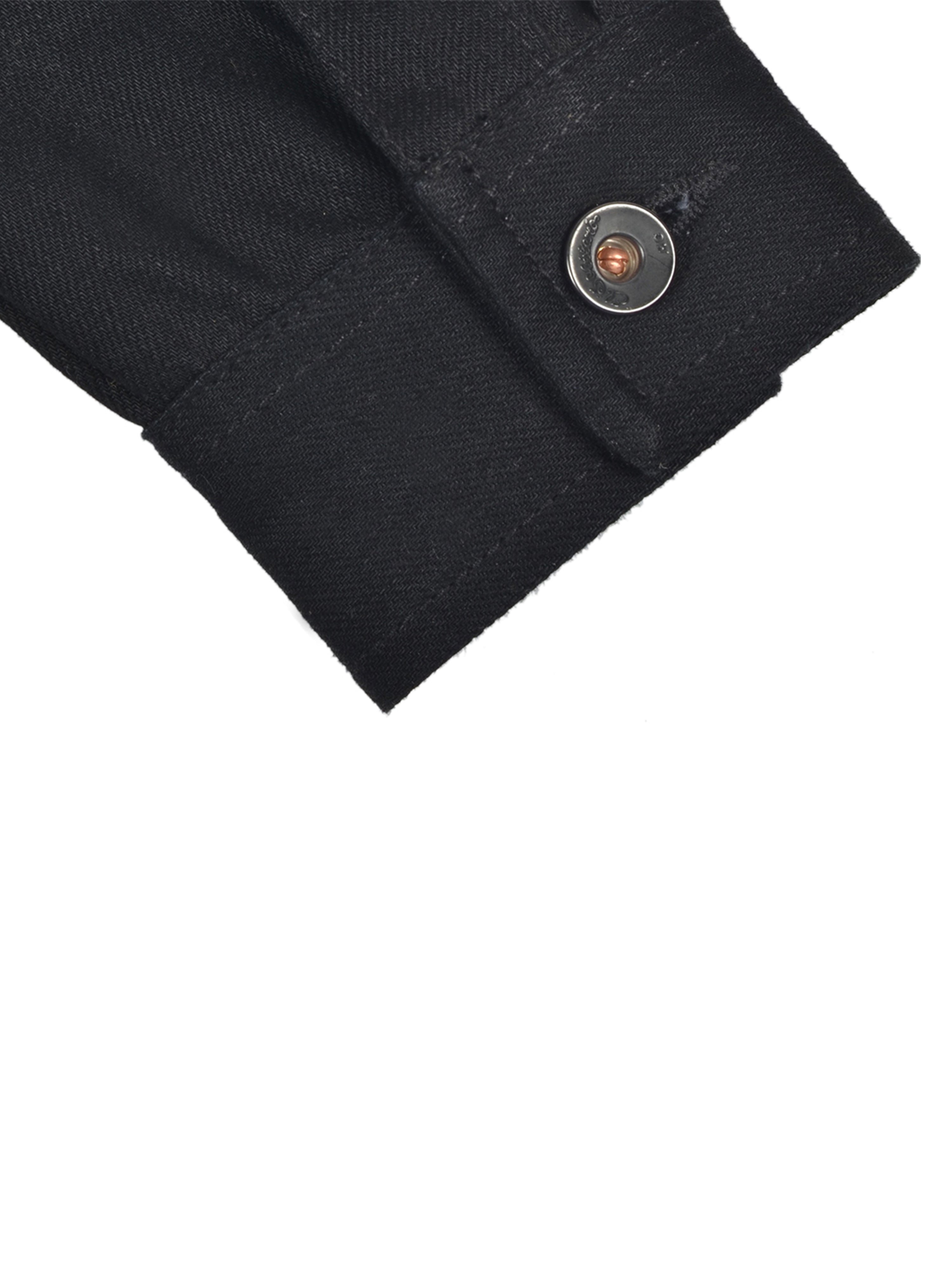 El Solitario Vandal Overshirt Black. Detail 1