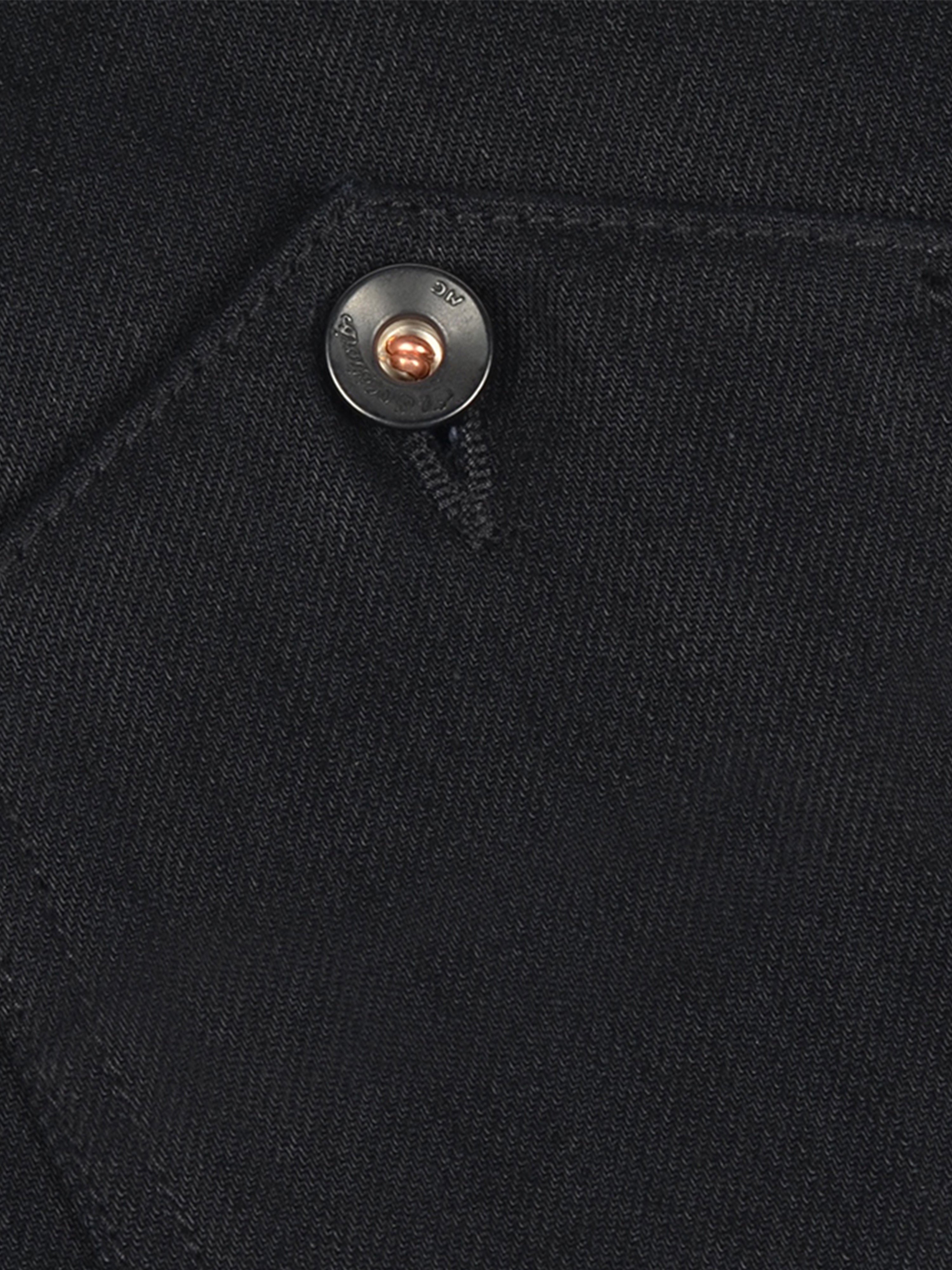 El Solitario Vandal Overshirt Black. Detail 2