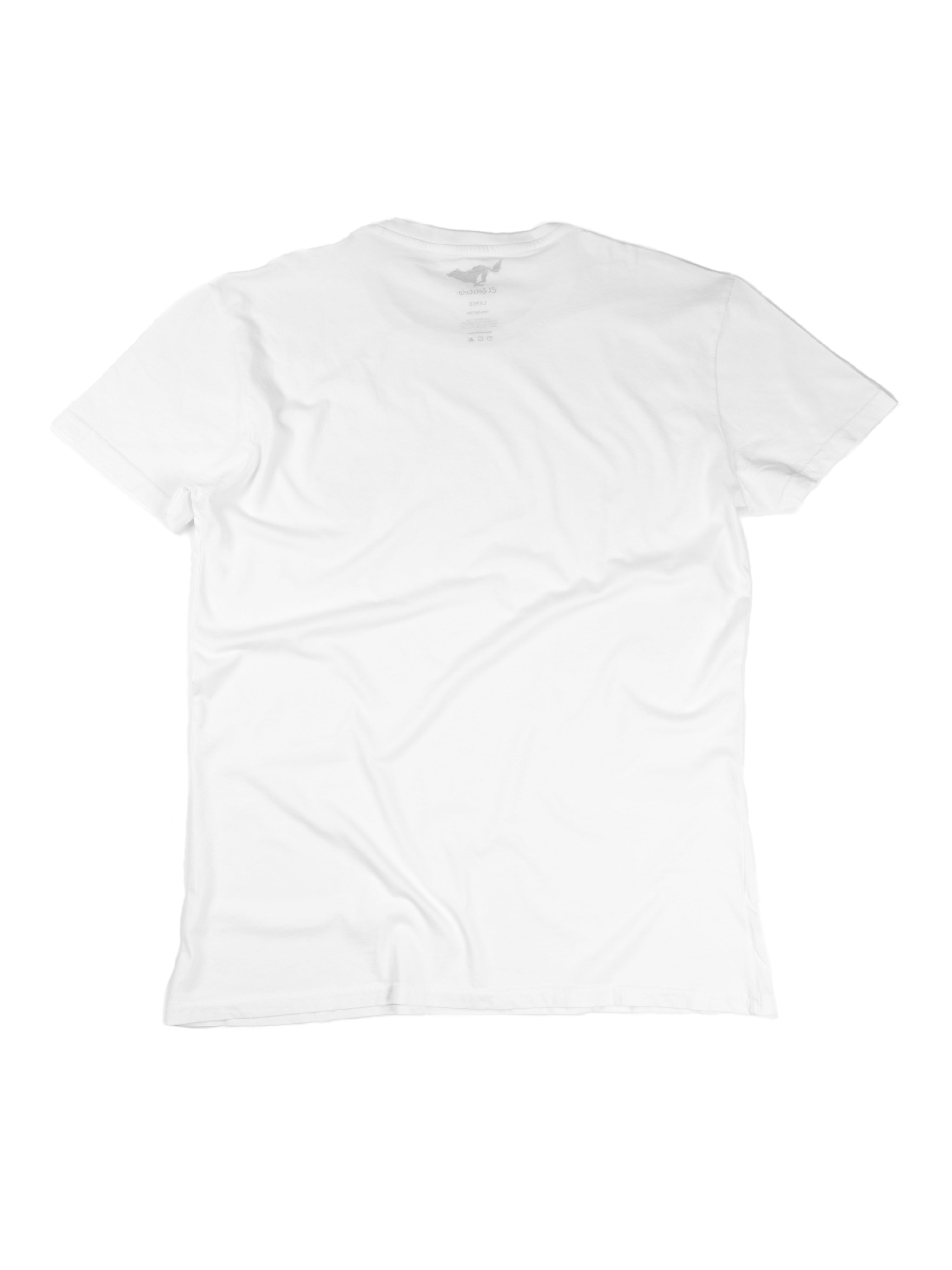 El Solitario No Future White T-Shirt. Back