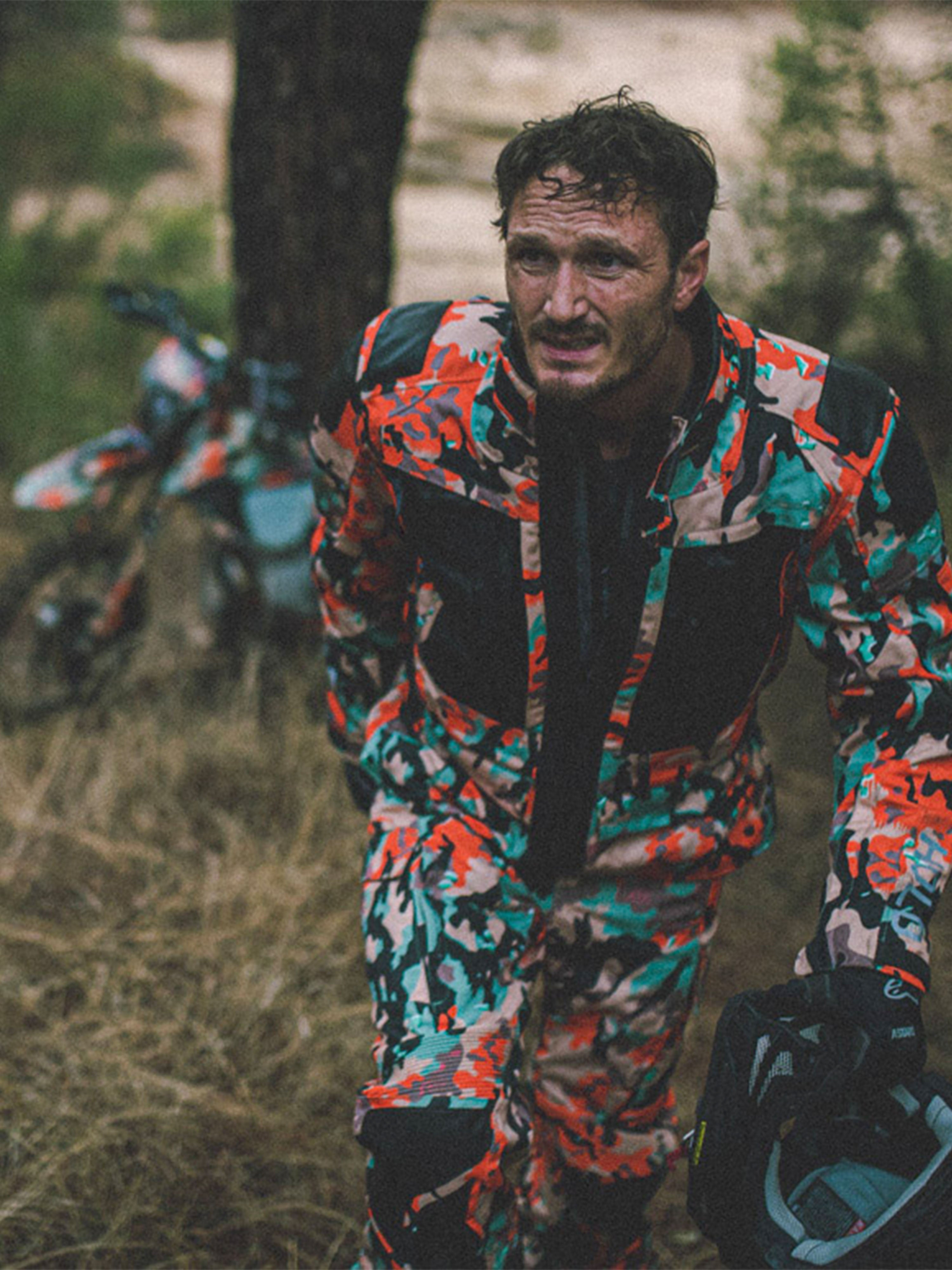El Solitario Mowat Drystar® Camo Jacket X Alpinestars. Ridewr