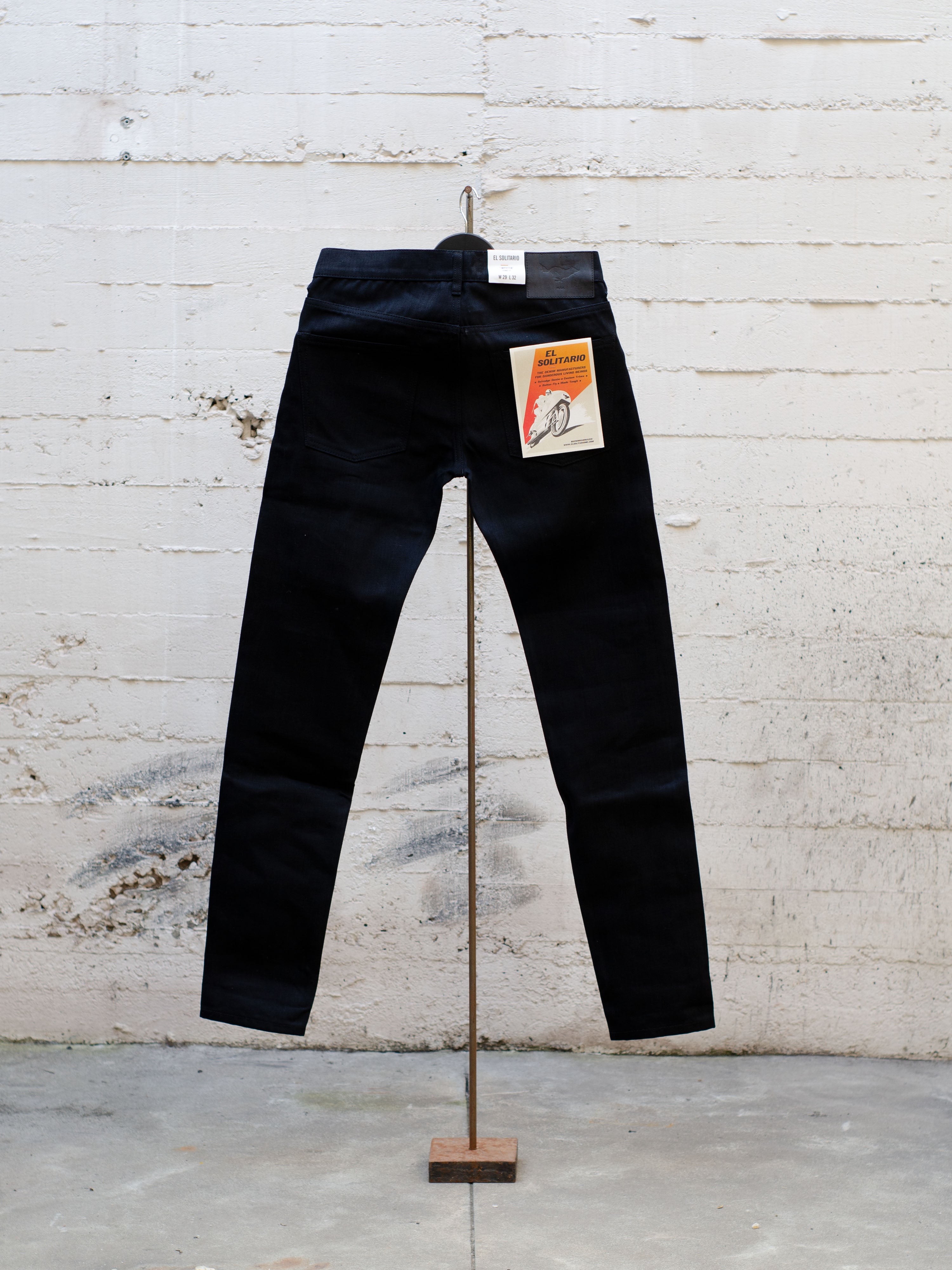 Impostor Skinny raw selvedge Denim Black